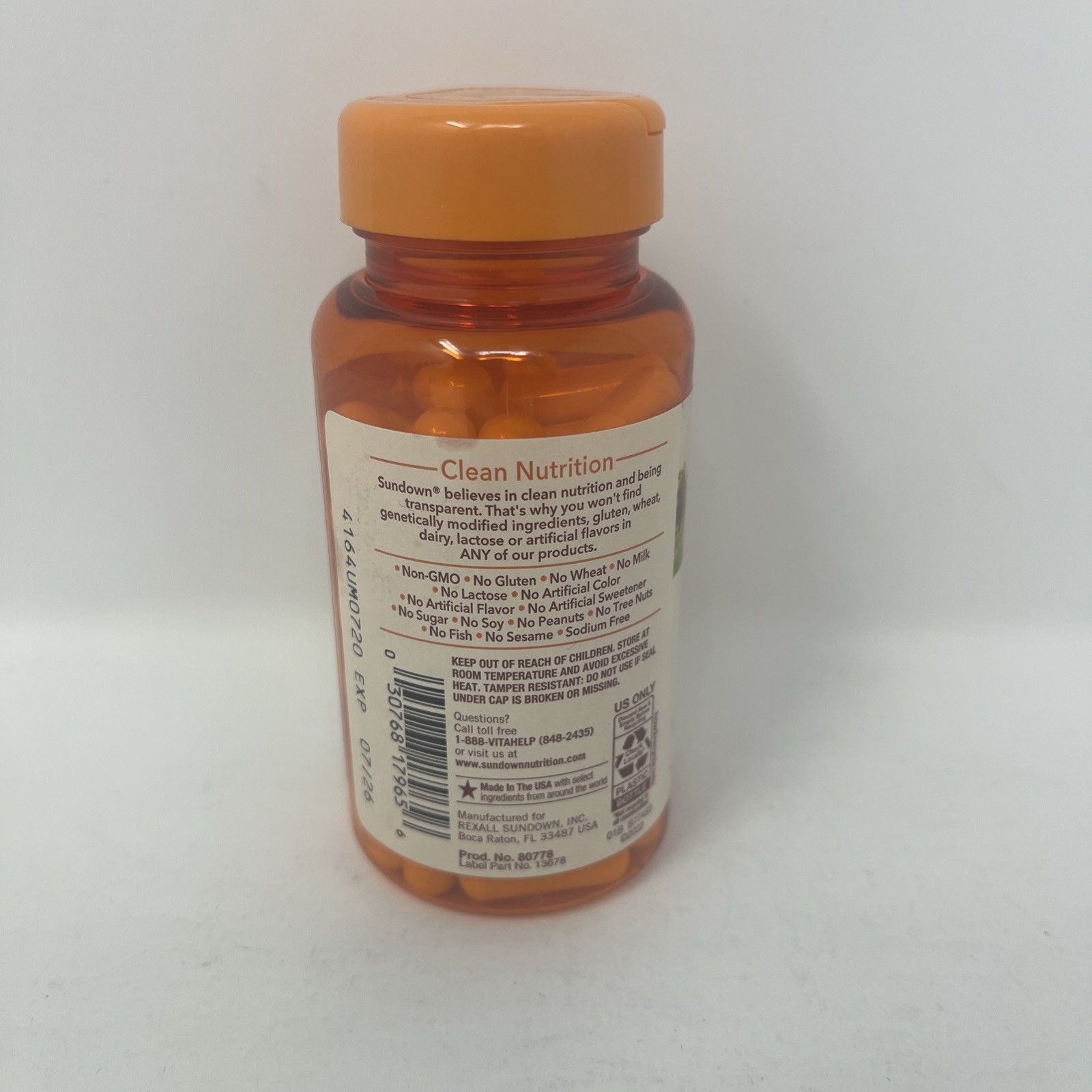 Sundown Naturals Super Alpha Lipoic Acid Capsules – 60 Count 600mg Expires 07/26