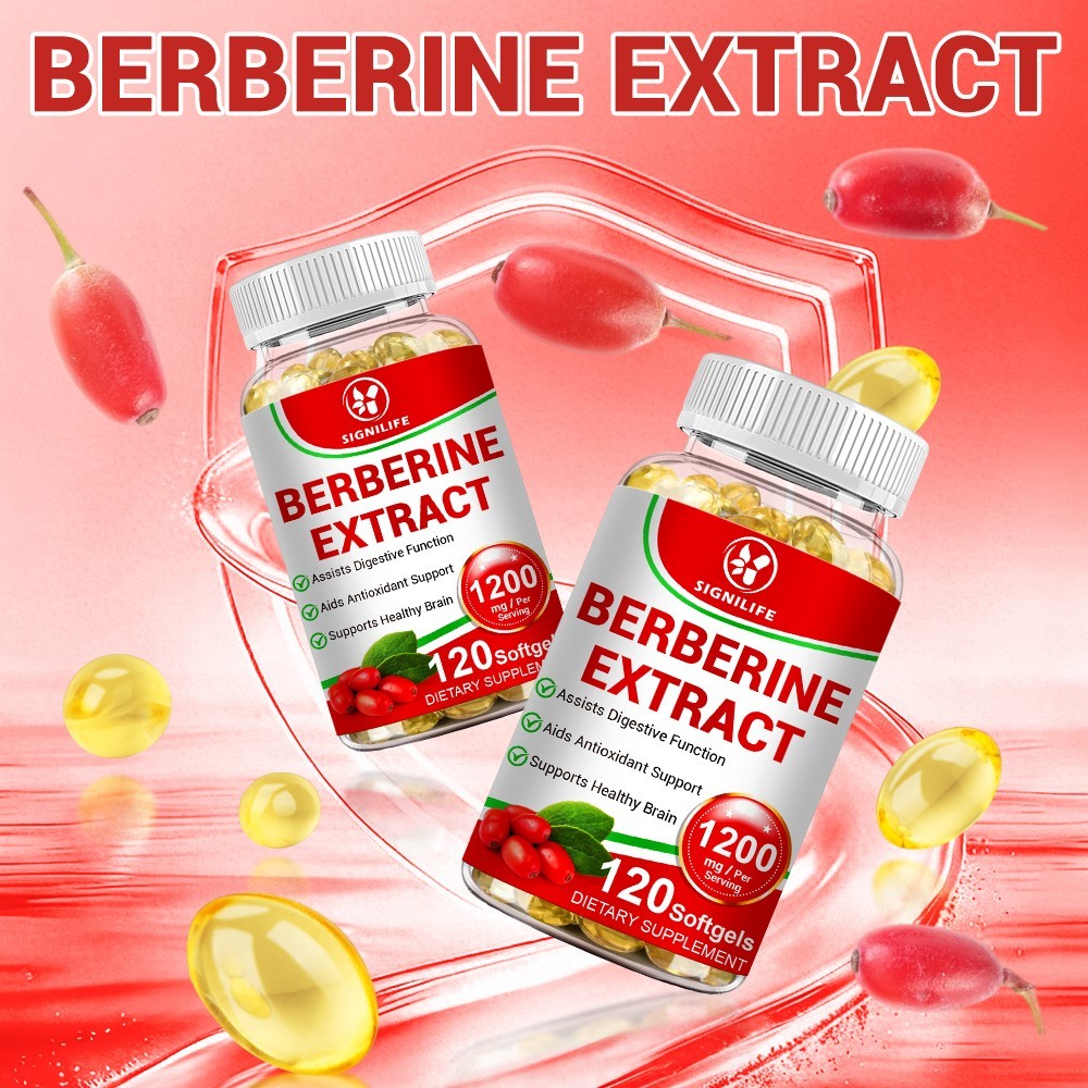 Premium Berberine HCL 1200mg High Potency Anti-inflammatory,Blood Sugar Support