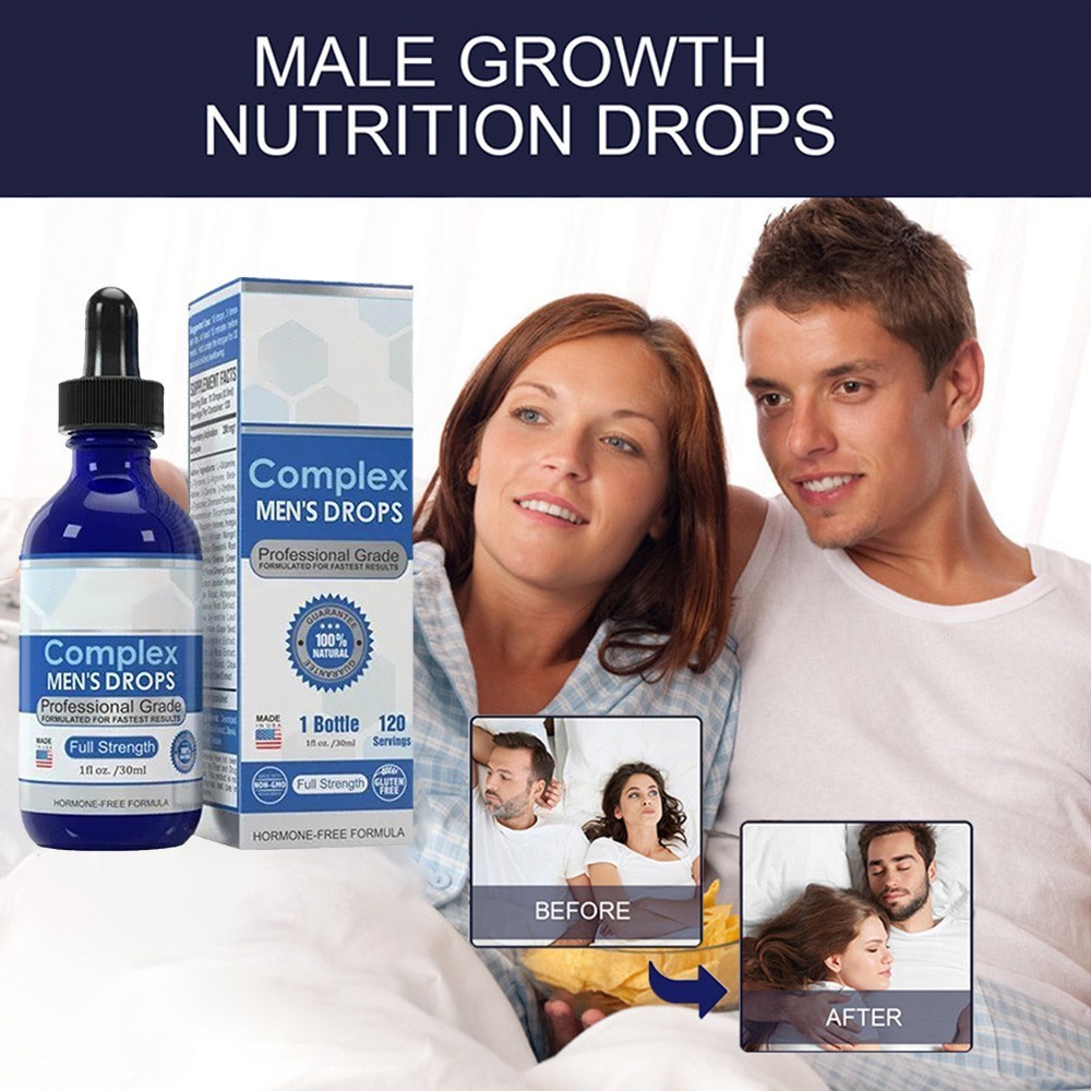 USA Complex Men’s Drops Secret Drops for Strong Men,Male Supplement Drops 30ML