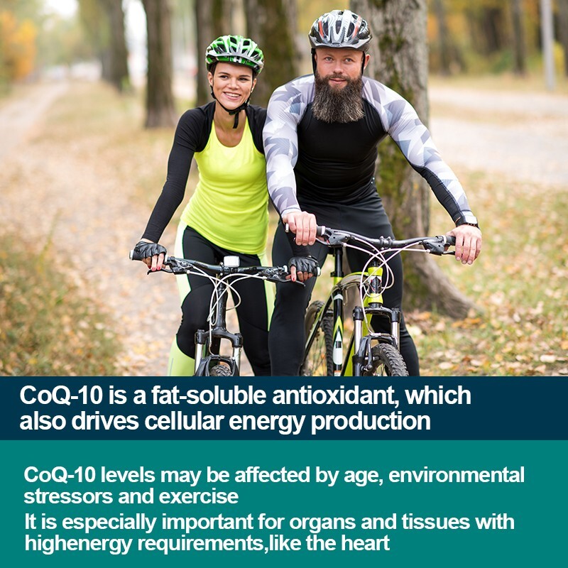 CoQ10 Coenzyme Q-10 Coenzyme 200mg 240 Capsules Antioxidant Heart Energy Support