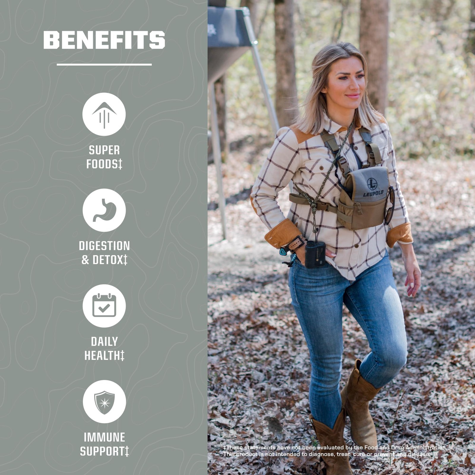 MTN OPS Eva Shockey Signature Series Super Greens Organic Super Foods Powder,…