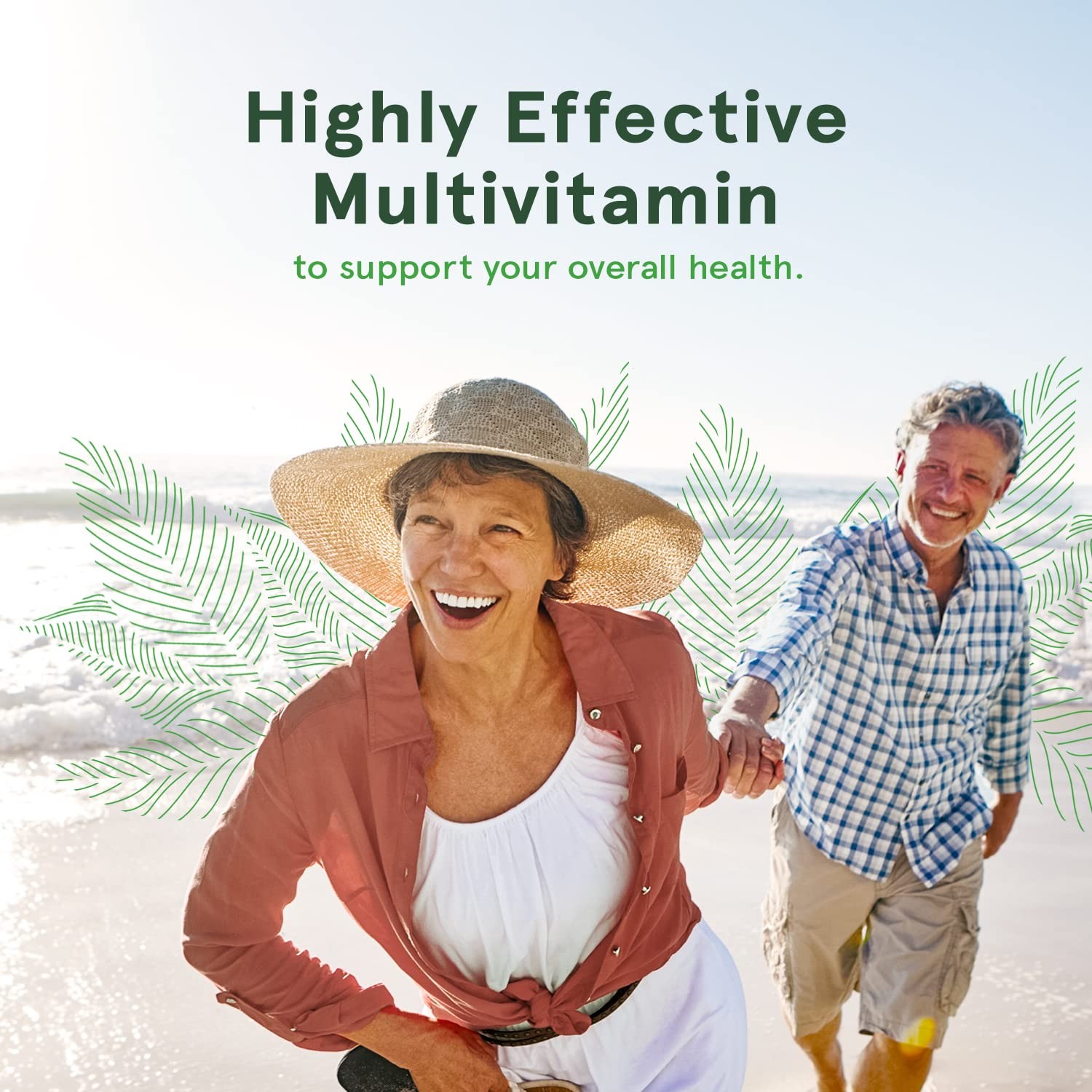 DEVA Tiny Tablets Vegan Multivitamin for Women & Men 2-Pack with Iron Vitamin…