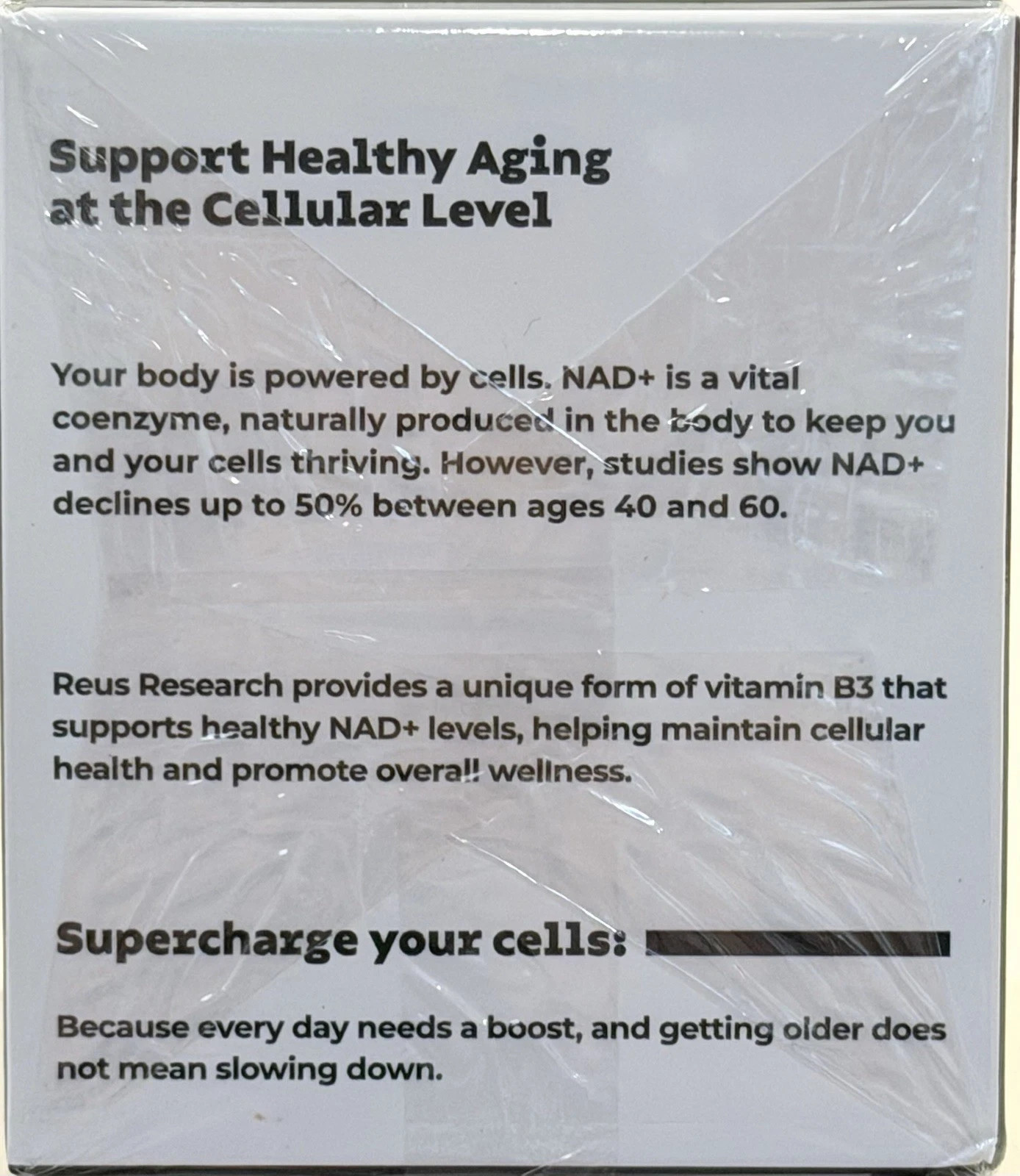 10 Pack NAD+ Nicotinamide Riboside + Resveratrol, 900mg 80 Capsules. Exp 01/2027