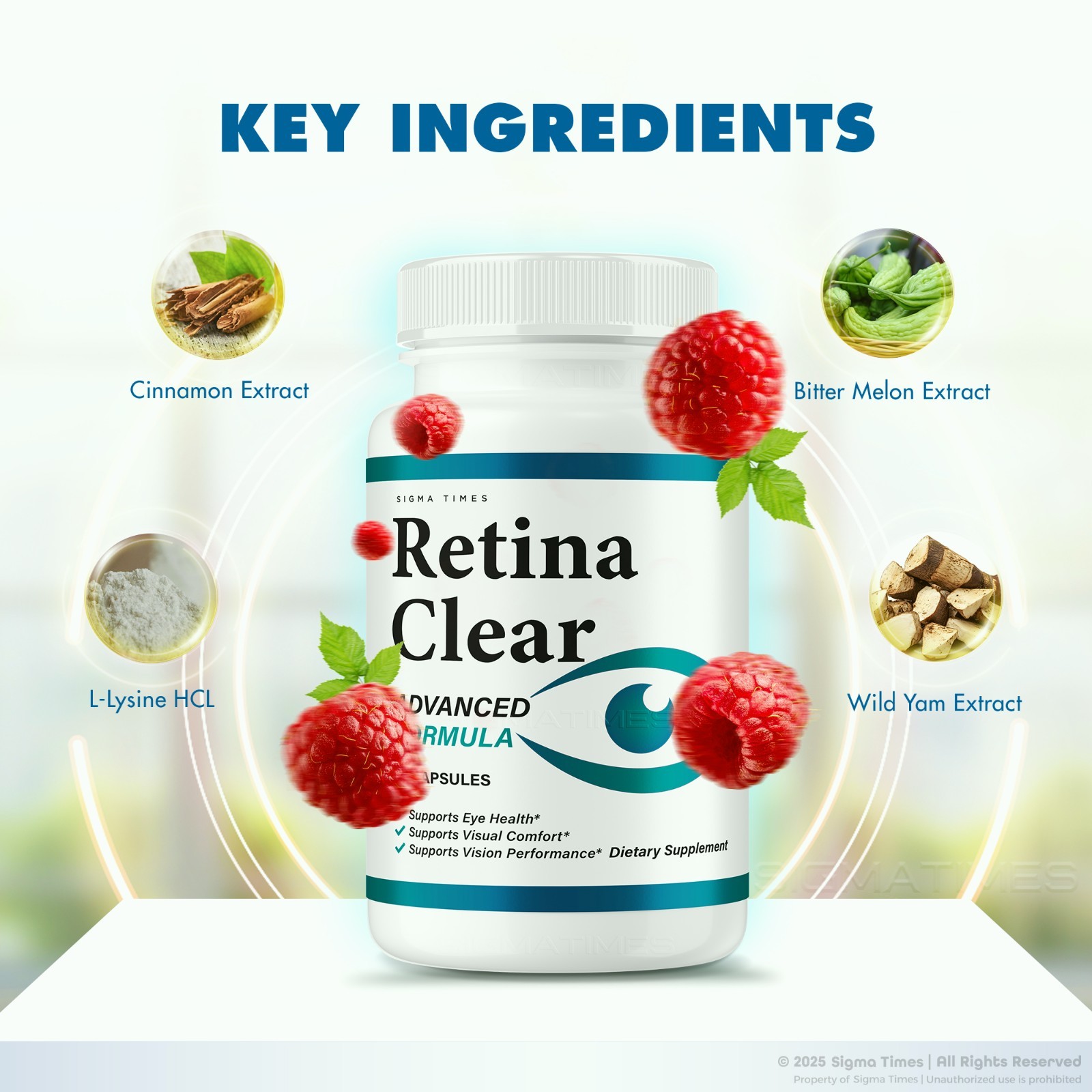(3 Pack) Retina Clear – Retina Clear Capsules for Eyes