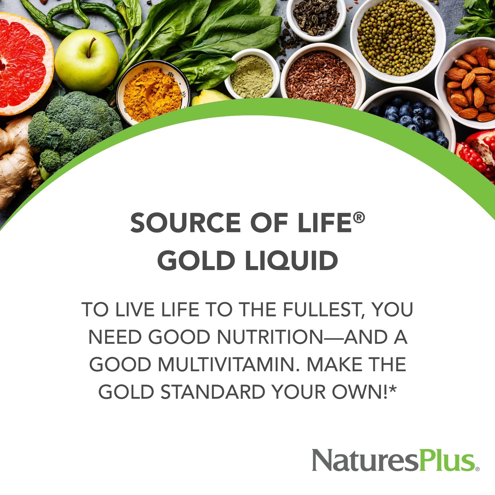 Nature’s Plus Source of Life Gold Liquid Multivitamin Supplement 30 Fl Oz