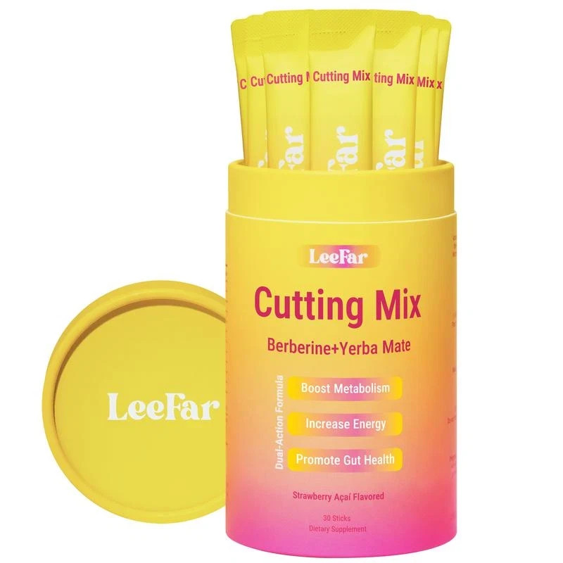 Leefar Cutting Drink Mix – Berberine, Chromium, 5-HTP, Yerba Mate & Magnesium |