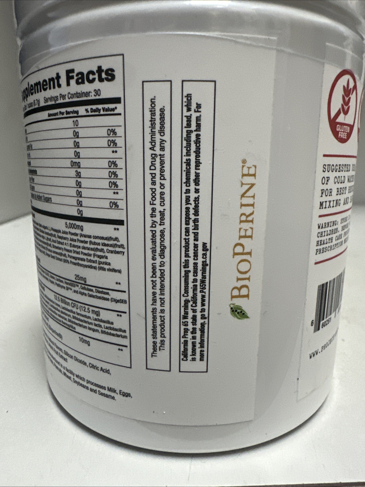 Project # 1 Greens Organic Superfood Red Pwd 30 Sv Best By 08/26 Pomegranate Rsp