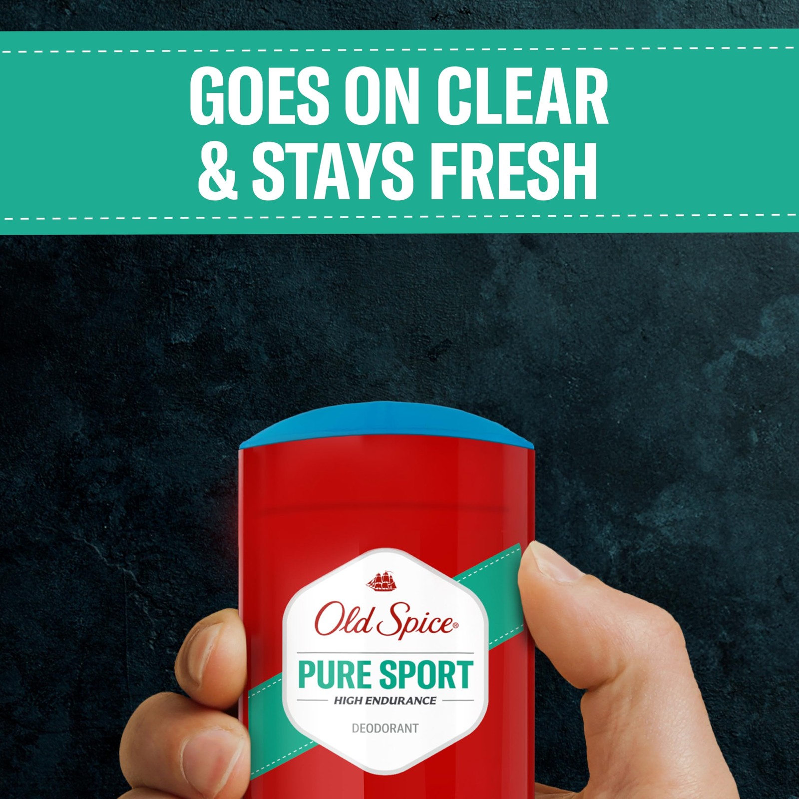 Old Spice Aluminum Free Deodorant For Men, High 1 Count (Pack of 1)