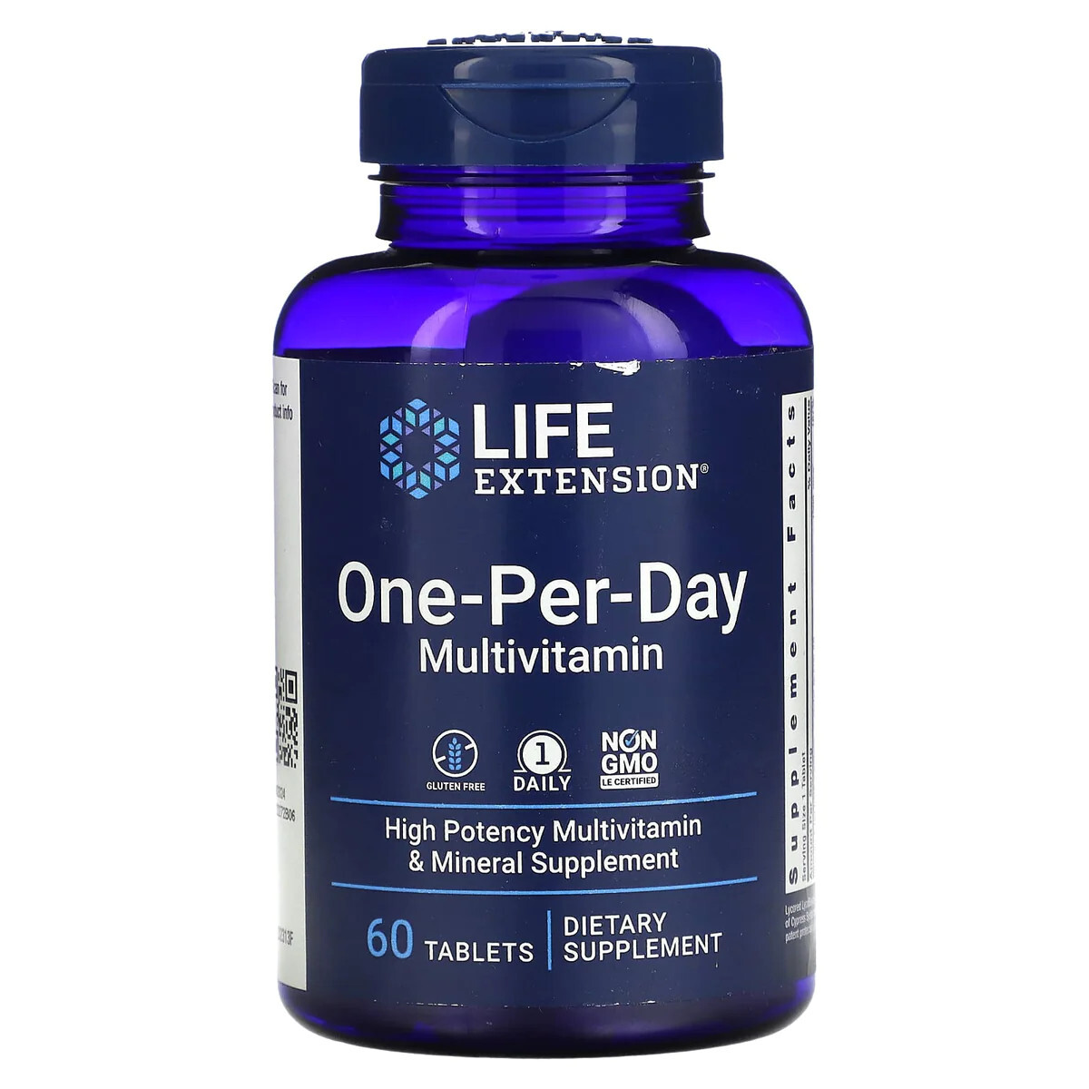 Life Extension One-Per-Day Multivitamin , 60 Tablets