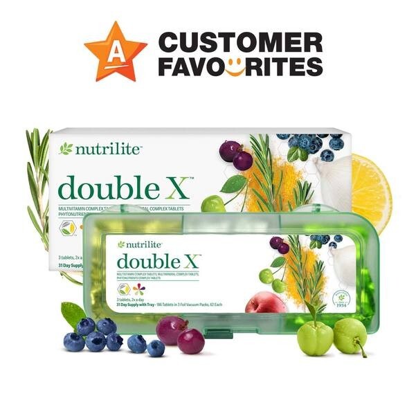 372 Tablets Nutrilite Double X Phyto Blend 31 day Product Multi-Vitamin DHL