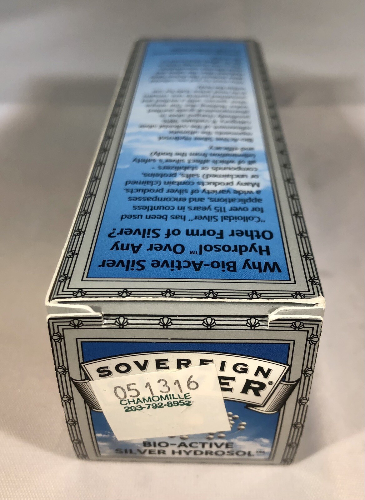 Sovereign Silver Bio-Active Hydrosol for Immune Support. 10ppm 2oz Dropper