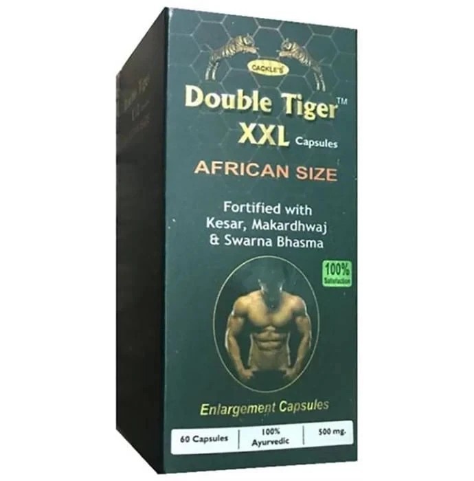 XXXL Herbal Male Stamina Booster Capsules (60 Count) Performance Support for Man