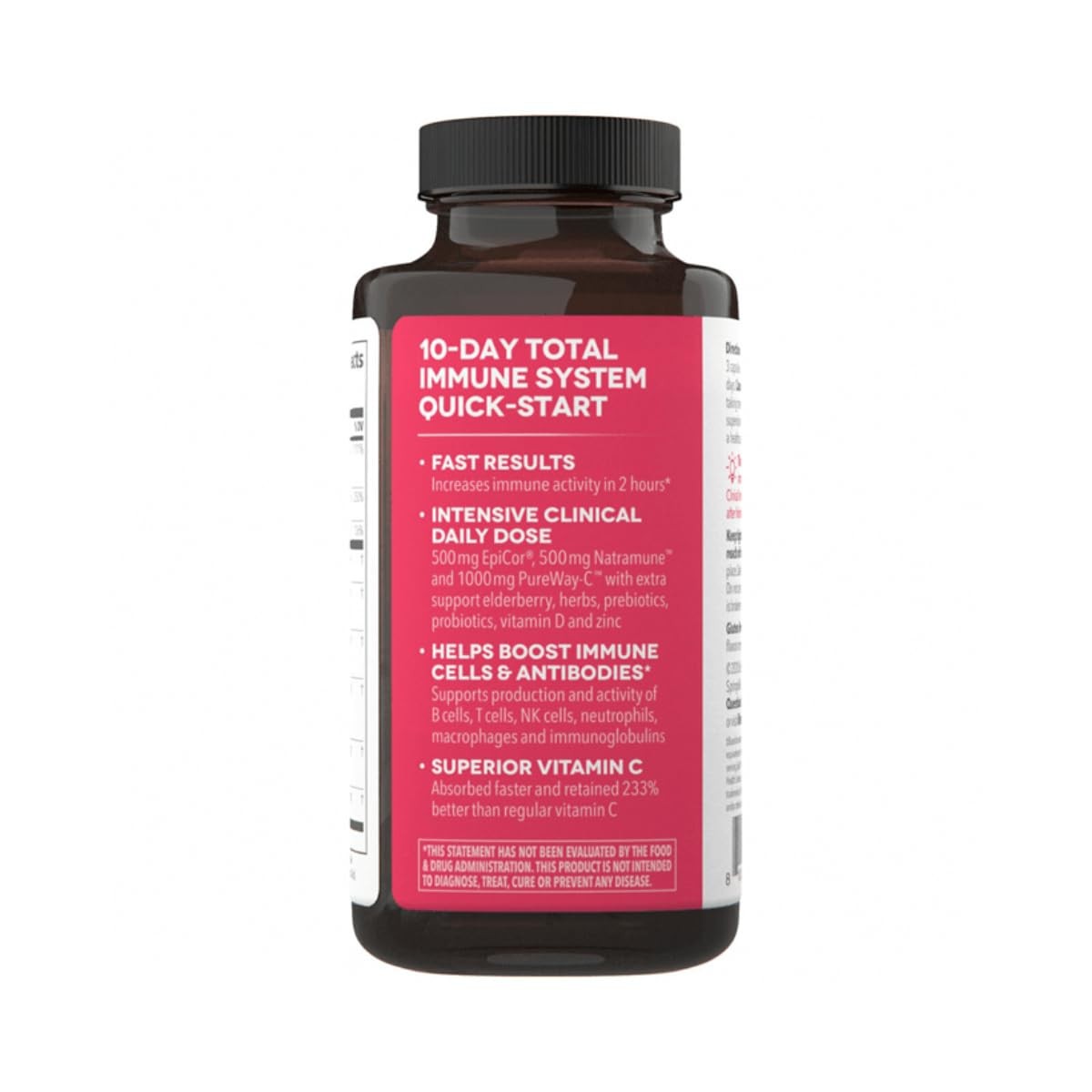 Clinical Immunity – Quick-Start – 1 Count (Pack of 60), 10-day Intensive