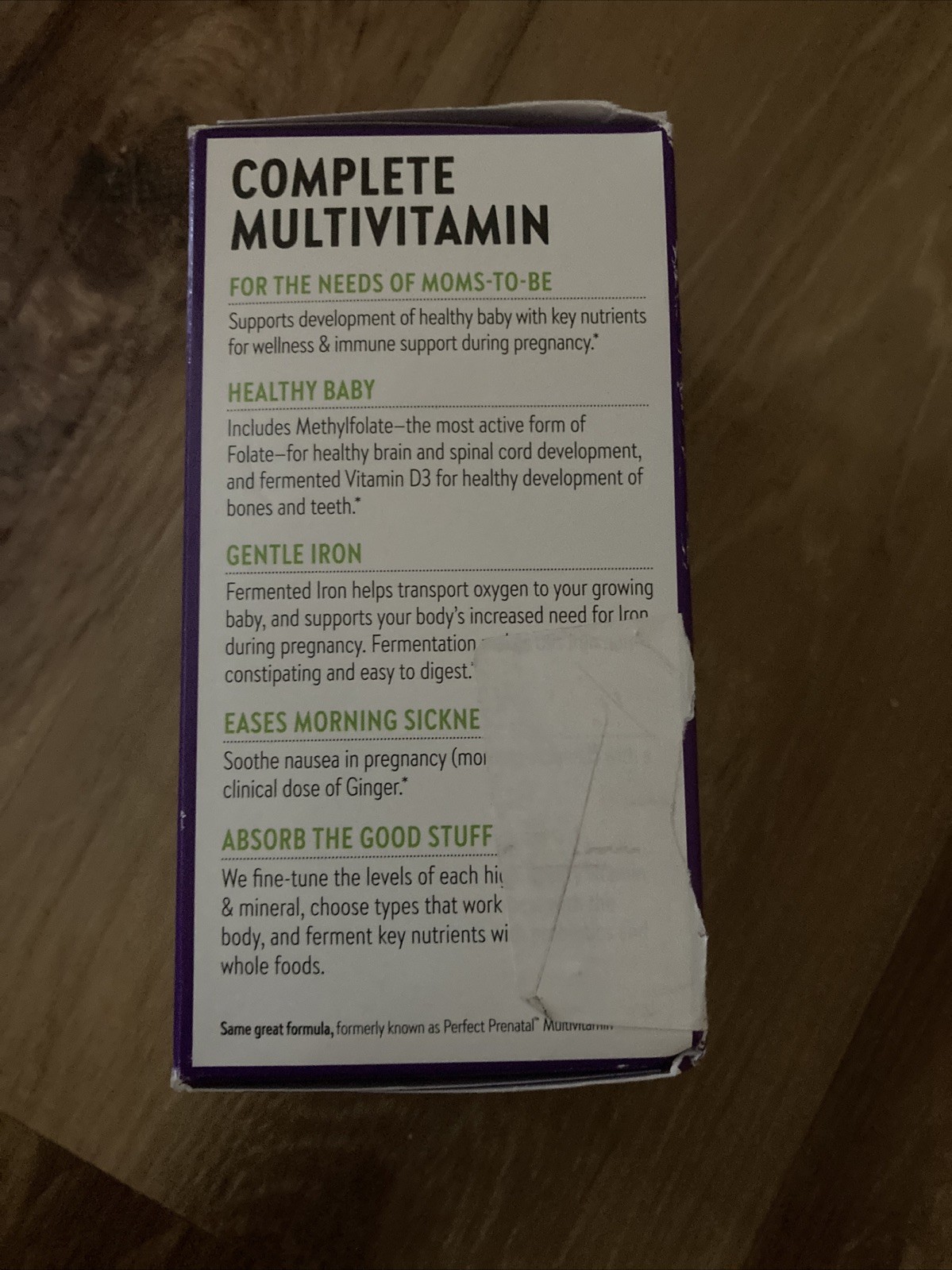 New Chapter Prenatal multivitamin 192 count￼ Non GMO exp 6/2026 2 Months Supply