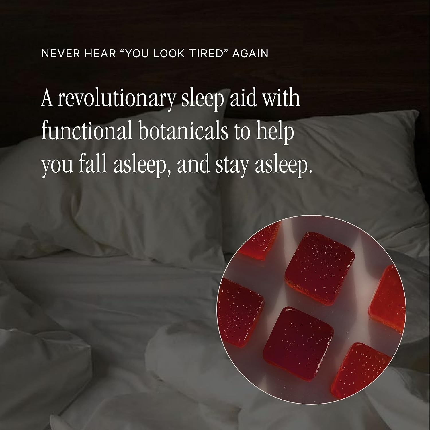 Nightcap Sleep Gummies, Plant-Based Melatonin, Non-Groggy, 0g Sugar | Dr Form…