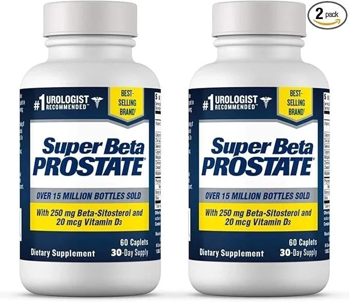 SUPER BETA PROSTATE Support Supplement for Men’s Health pack of 2