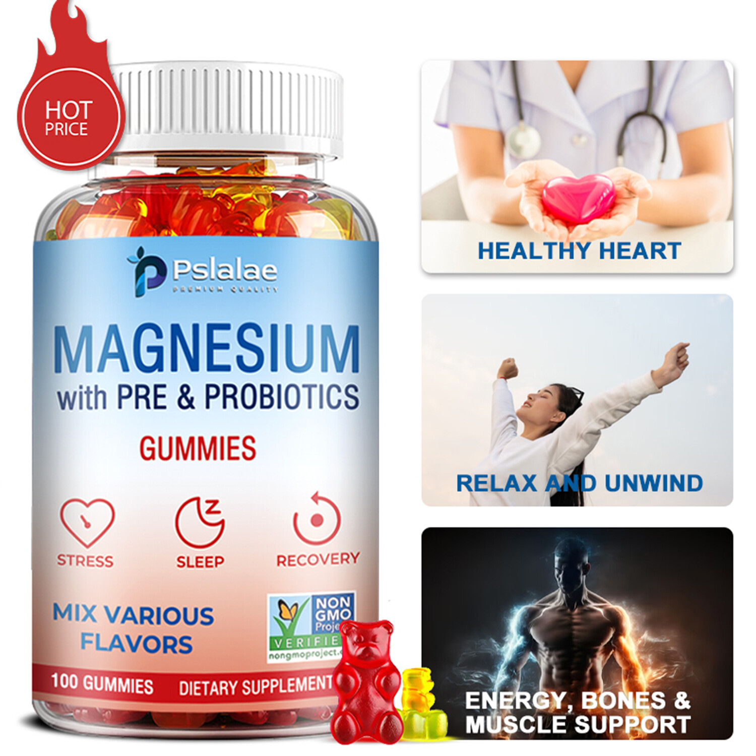 Magnesium – for Relaxation and Sleep, Promoting Restful Sleep and Calm Mood