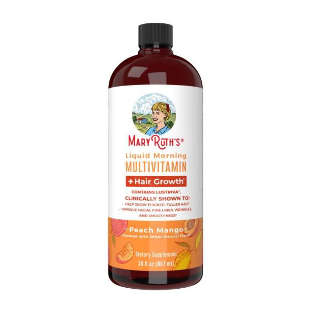 MaryRuth Organics Liquid Multivitamin + Hair Growth | Clinically Tested for Thic