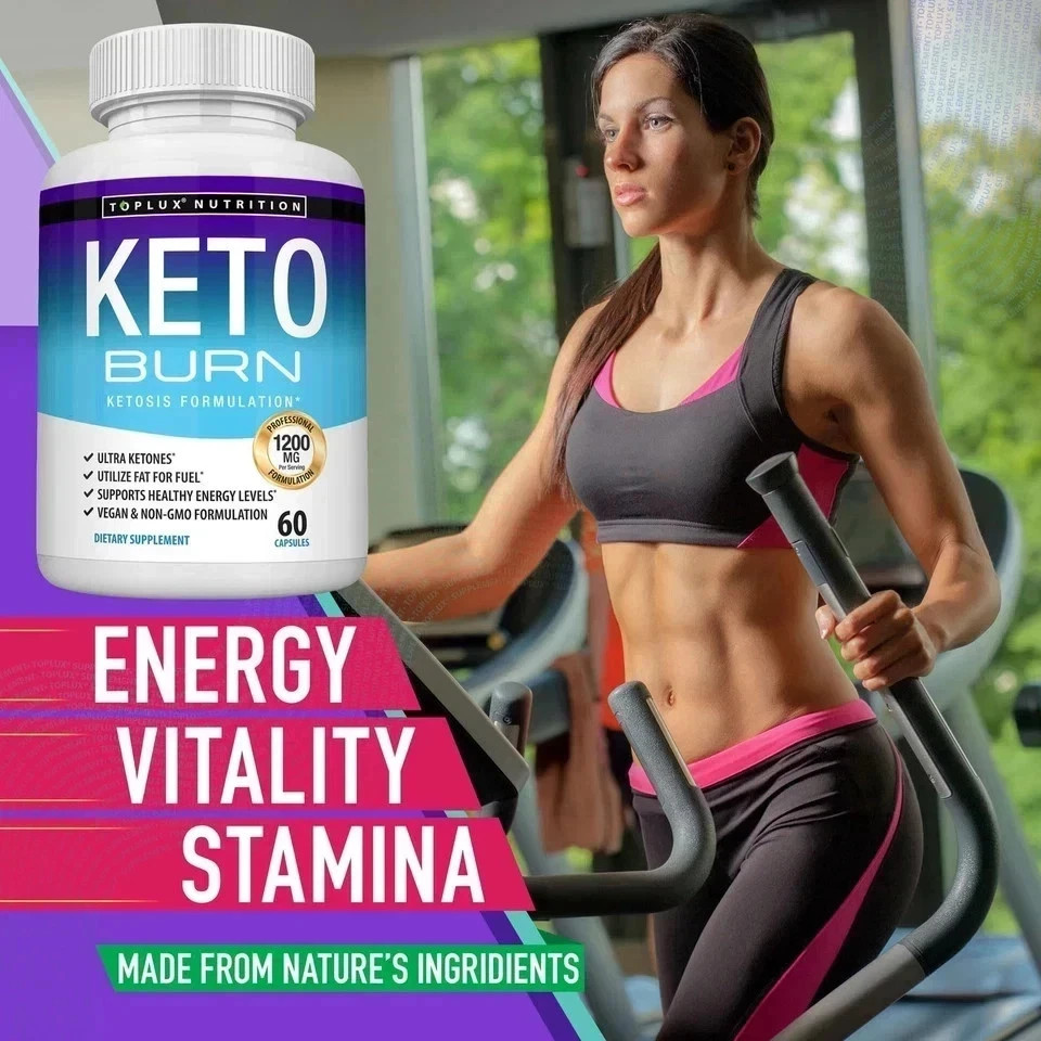 Toplux Keto Burn Pills Ketosis Weight Loss – 1200 Mg Ultra Advanced Natural–