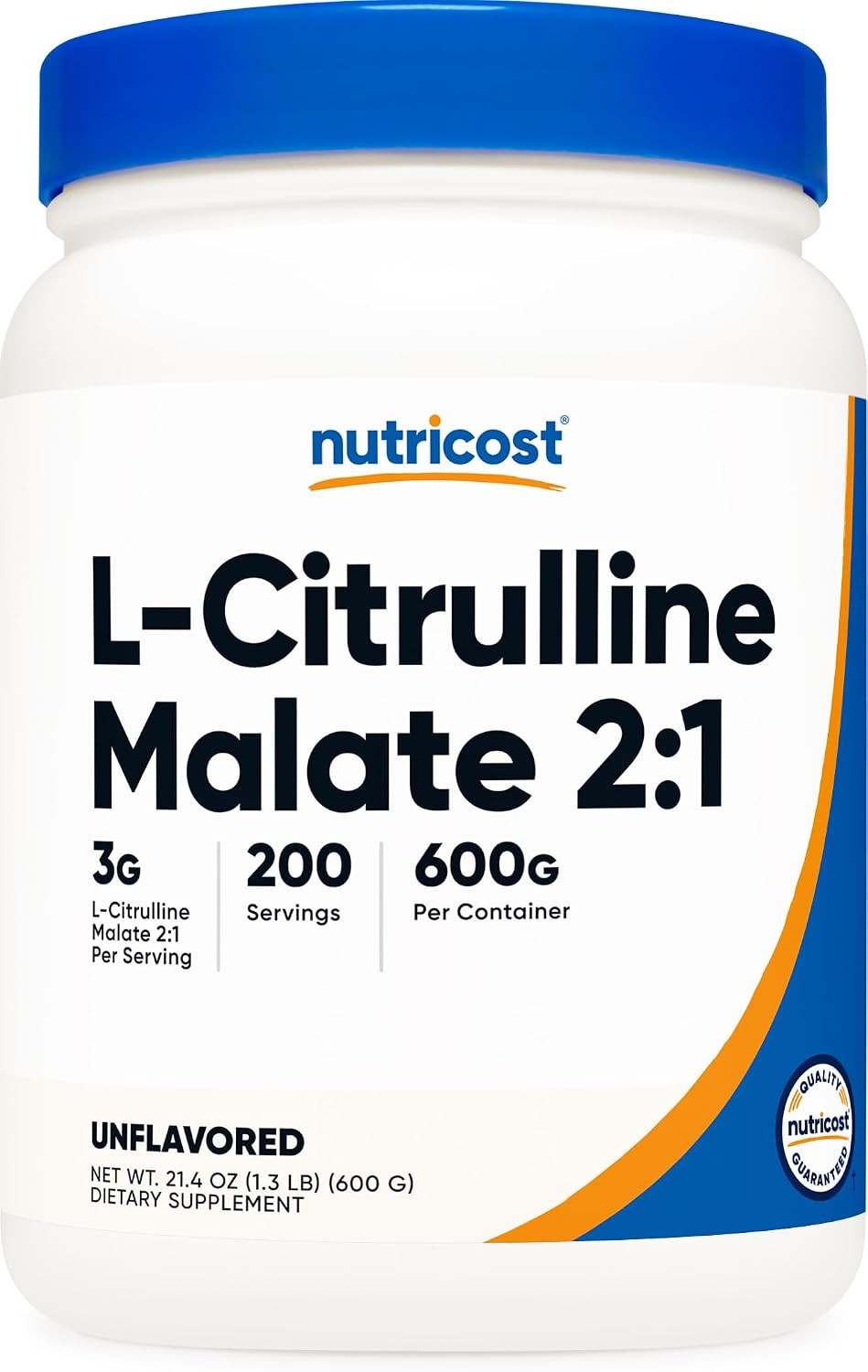 L-Citrulline Malate (2:1) Powder (600 Grams)