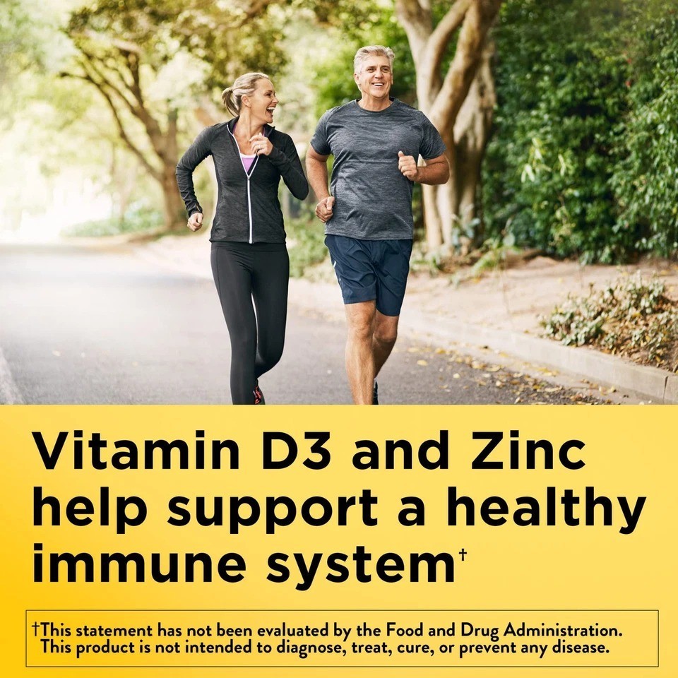 Nature Made Calcium Magnesium Zinc with Vitamin D3 300 Tablets Bone Health