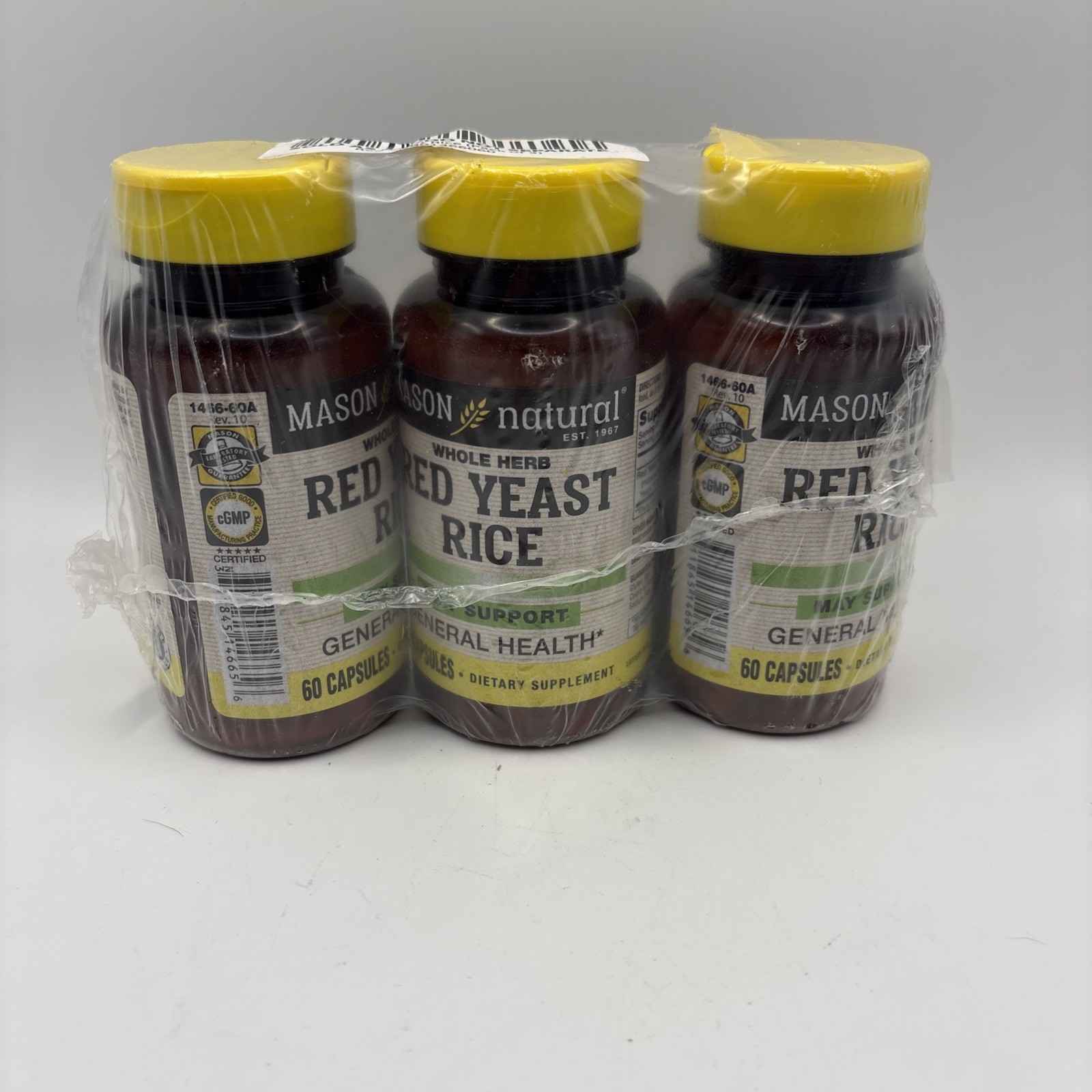 Red Rice, Supports Heart & Blood Circulation, , 60 , Pack of 3
