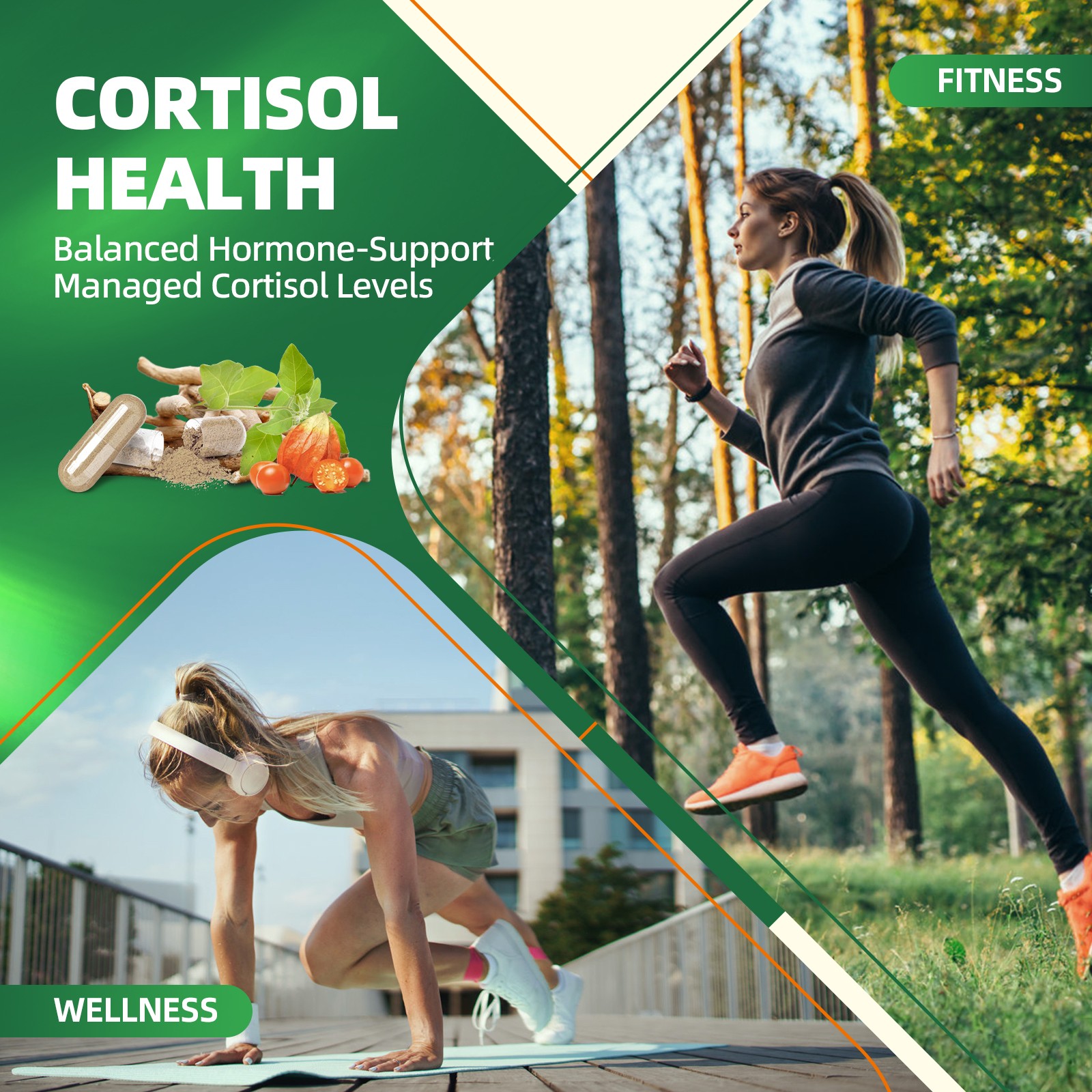 Cortisol Supplements for Women Men, High Cortisol Reducer Health, Detox Cortisol
