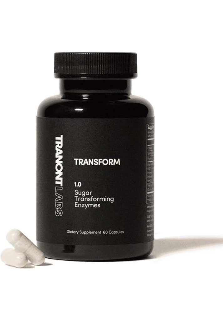 Tranont Labs Transform 1.0 Sugar Transforming Enzymes – 60 Caps – New