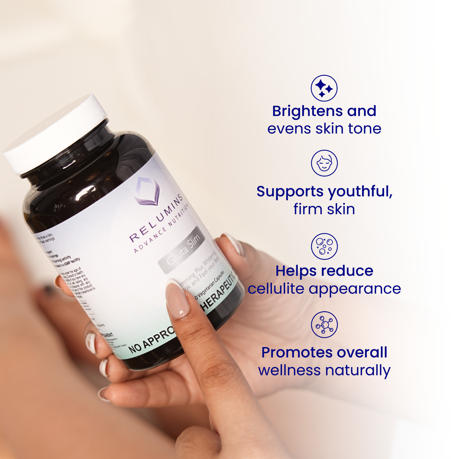 Relumins Advance Nutrition Gluta Slim, 90 Capsules