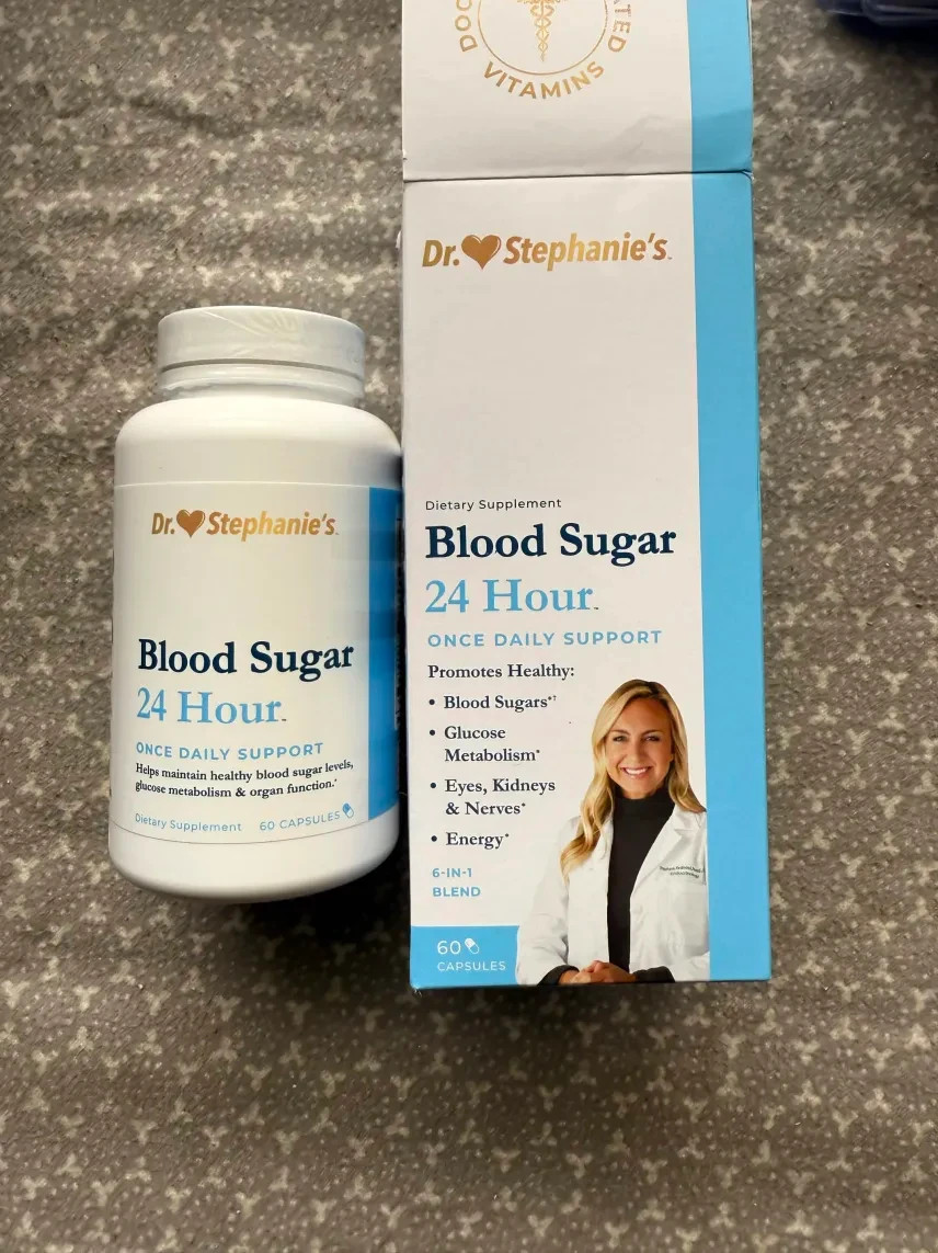 Dr Stephanie’s Blood Sugar Support 24 Hour Once Daily 60ct Exp 08/28 Supplement