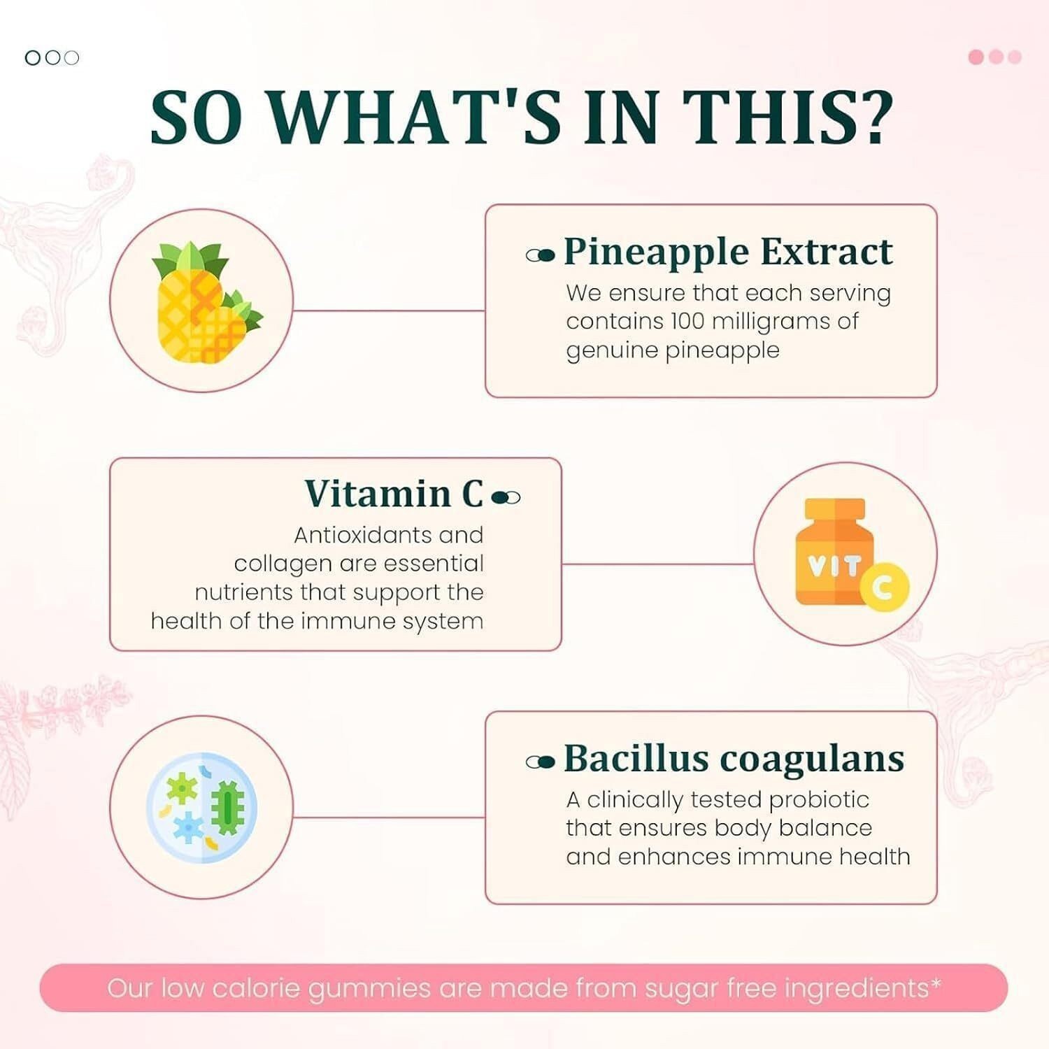 Vital Source Feminine Balance Gummies Hawaiian Pineapple Buy 2 Get 1 Free(ADD 3-