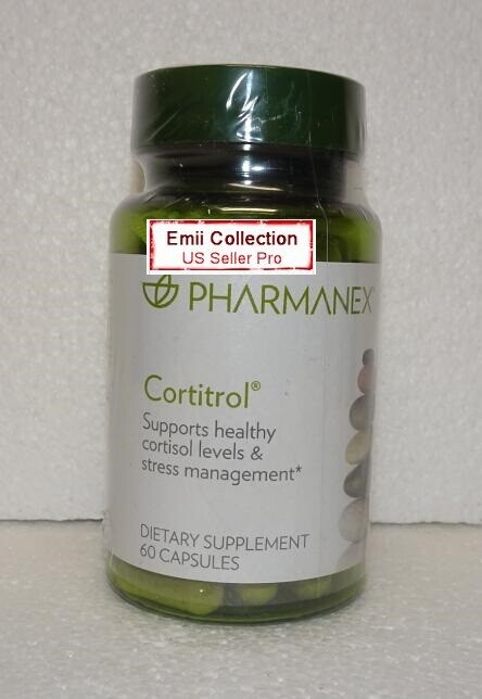 Nu Skin Nuskin Pharmanex Cortitrol 60 Capsules Sealed Bundle