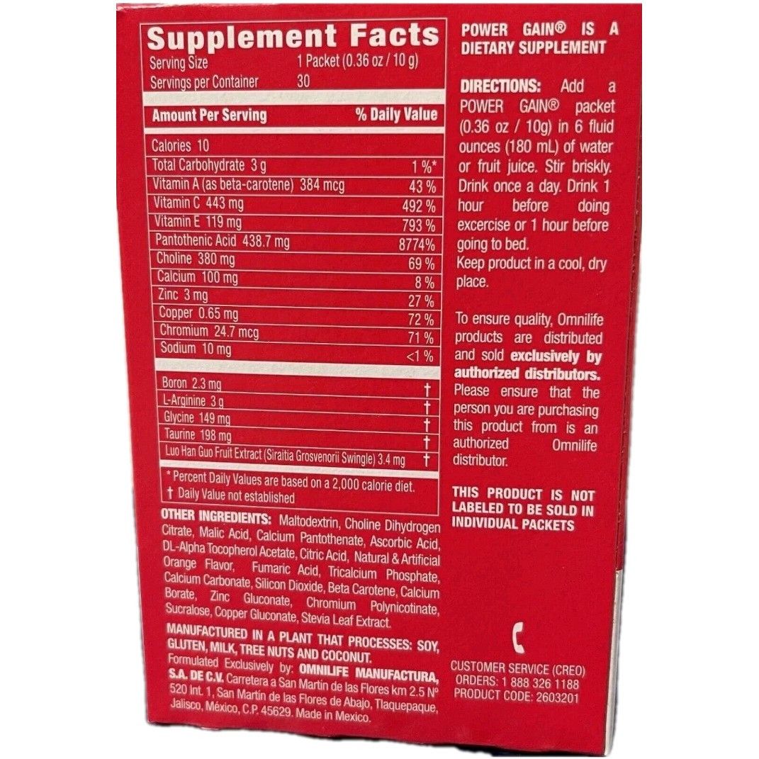 OML Plus, OML Fem & Power Gain 30 Sachets Each Box 3 Boxes,