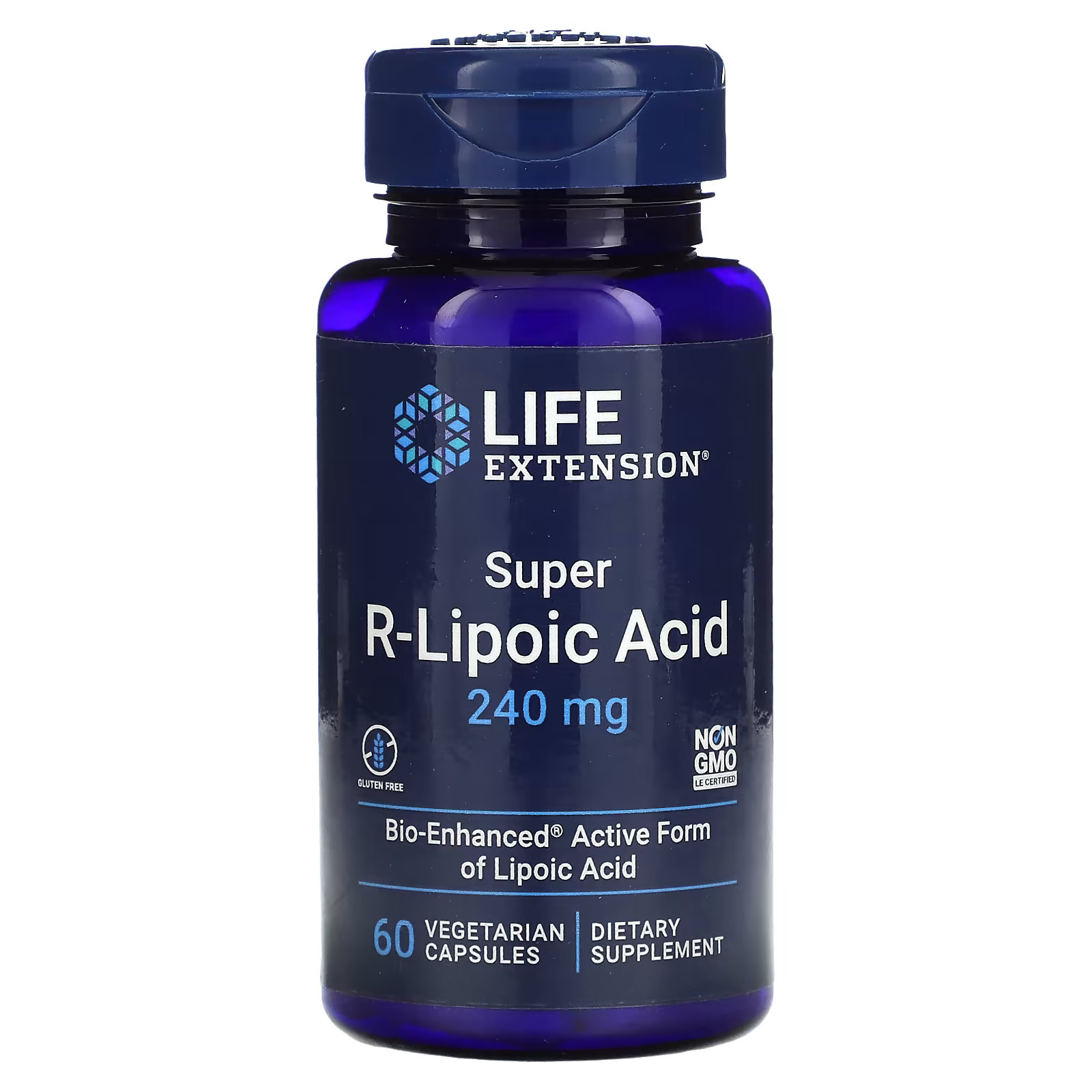 2 X Life Extension, Super R-Lipoic Acid, 60 Vegetarian Capsules