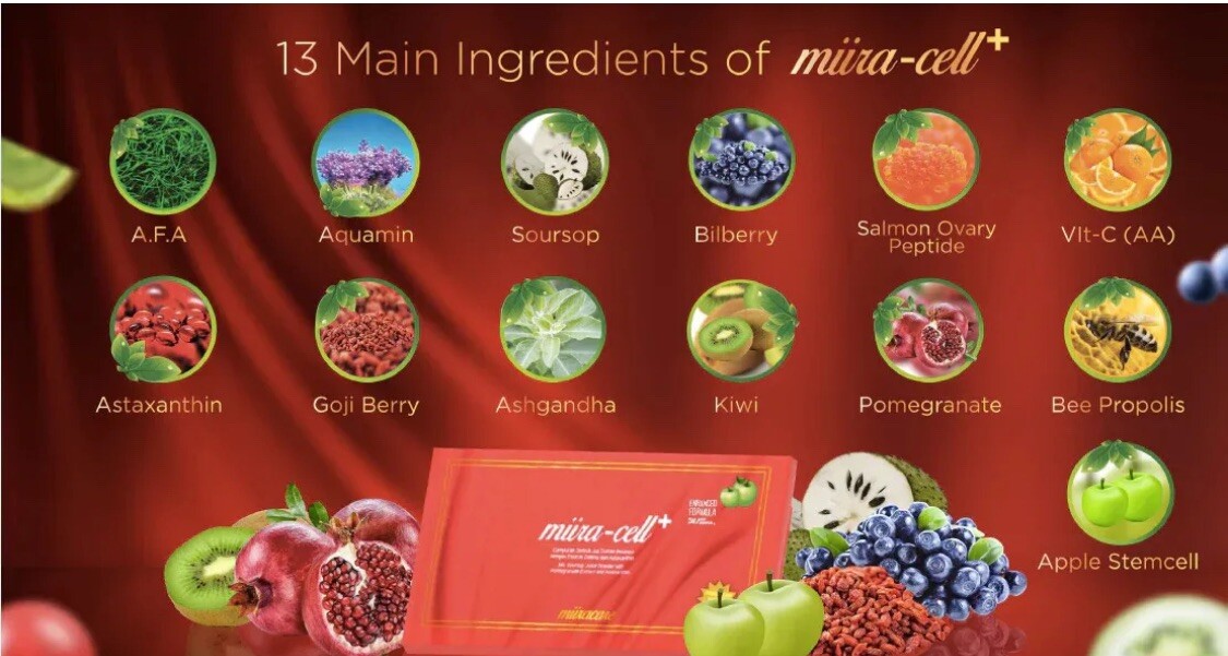 Miira-cell plus -By Revoobit International-24 sachets per box