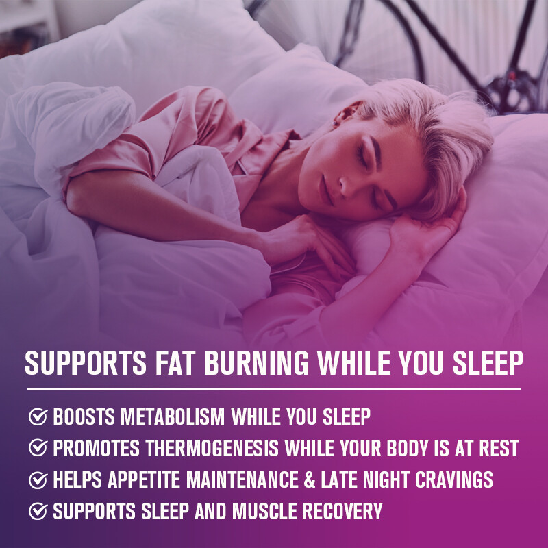 Night Time Fat Burner Supplement For Fat Burn Weight Loss Appetite Suppressant