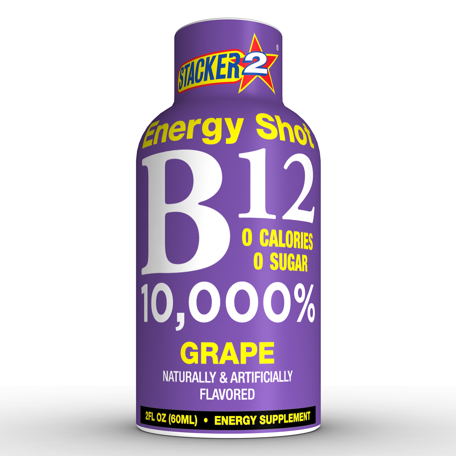 B12 10,000% Energy Shots Case of 48 Shots