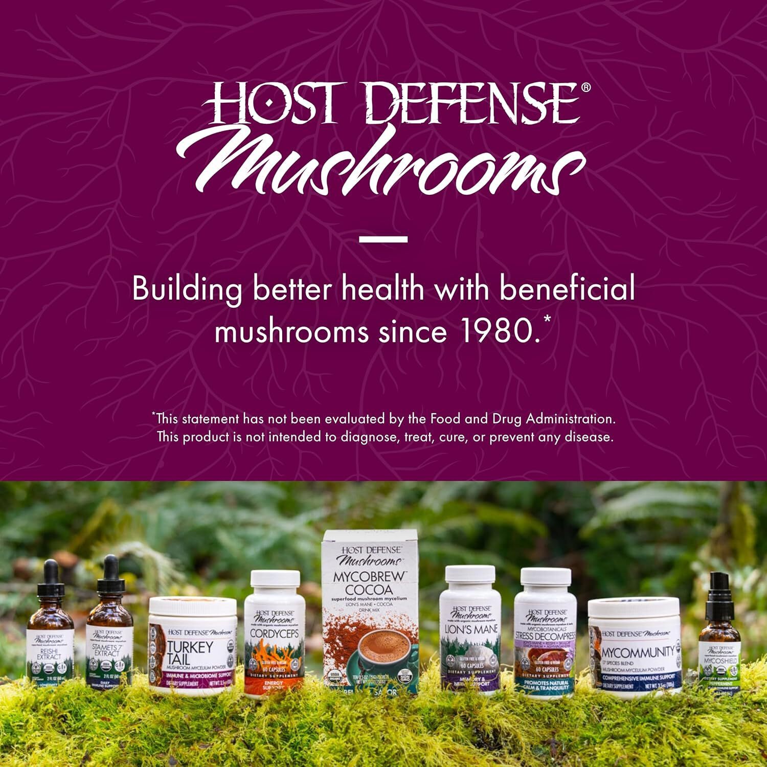 Host Defense – Turkey Tail Mushroom Extract 1 fl oz EXP 12/27