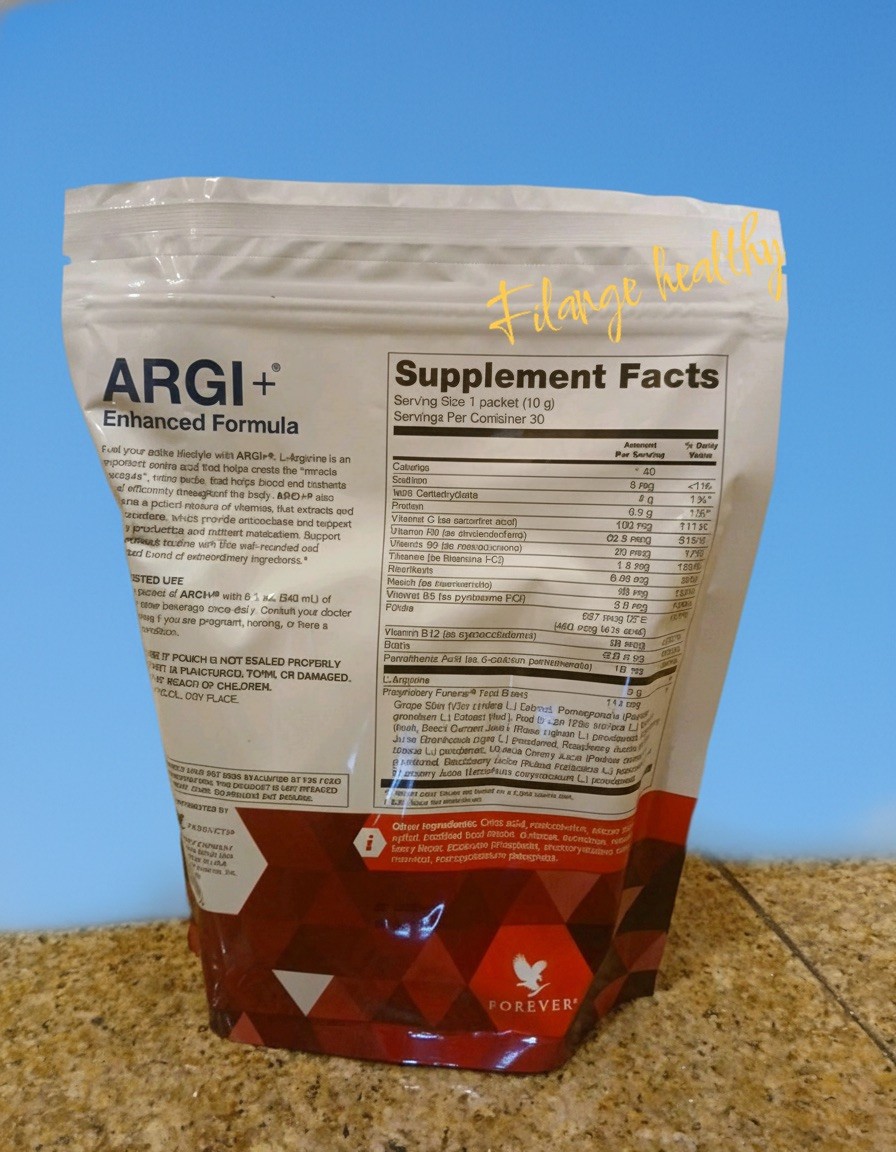 1 Forever Living ARGI+ with L-Arginine &Vitamins complex. KOSHER/HALAL-30 sachet