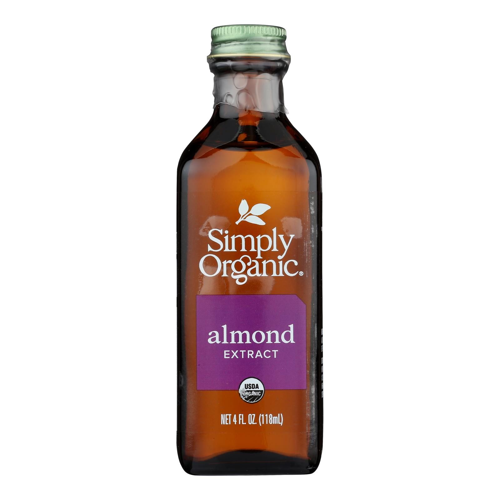 Simply Organic Almond Extract – Organic – 4 oz