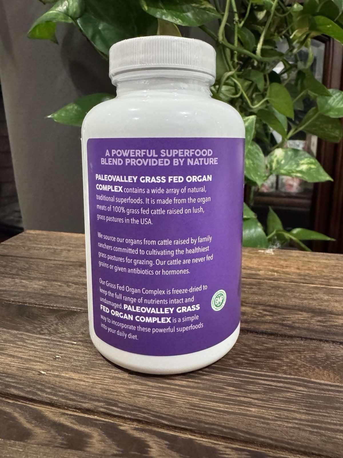 Paleovalley Grass Fed Organ Complex 180 Capsules , 30 Day Supply