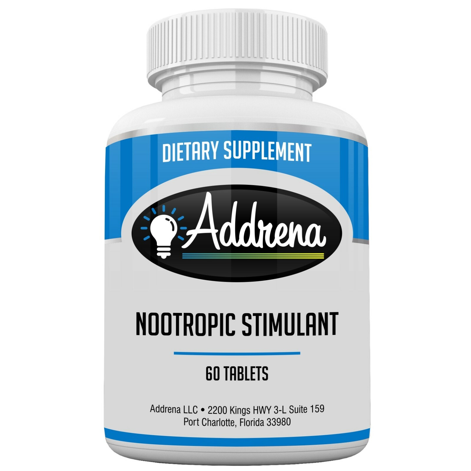 Addrena- Energy Supplement, Energy Pills, and Nootropic Brain Booster Stimulant