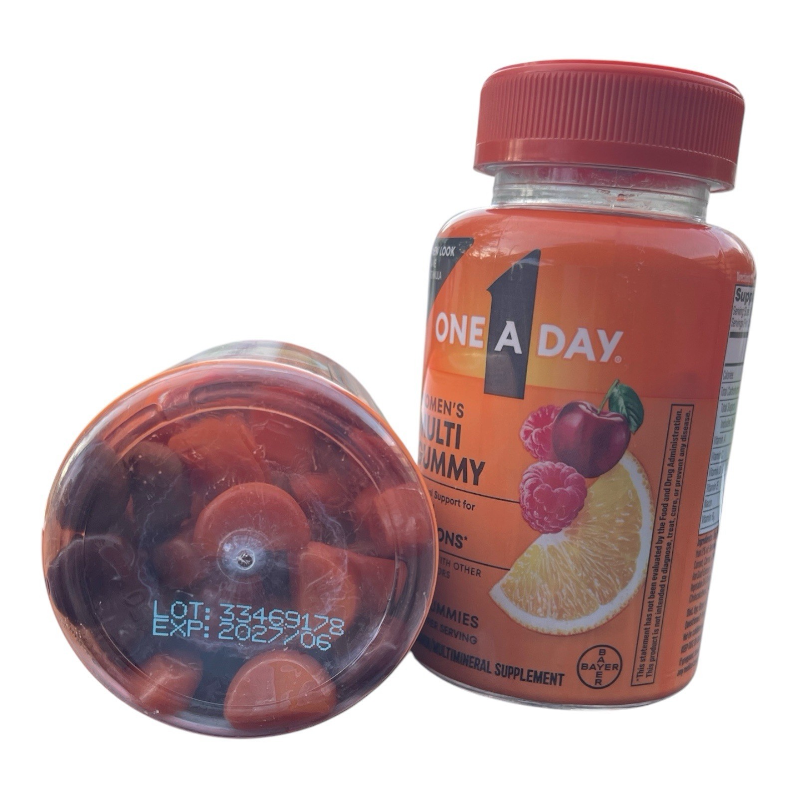 One A Day Women’s Multi Gummy 2 Pack Exp 06/27