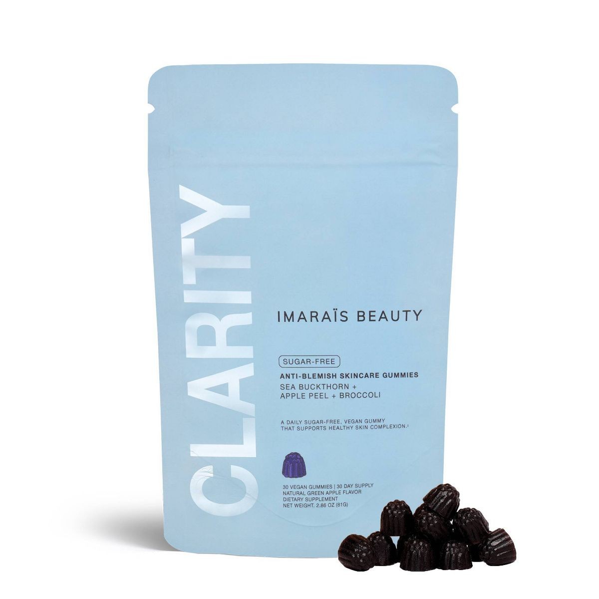 2 Pack Imarais Beauty Clarity Anti Blemish Skincare Gummies, 60 total 11/26 Exp