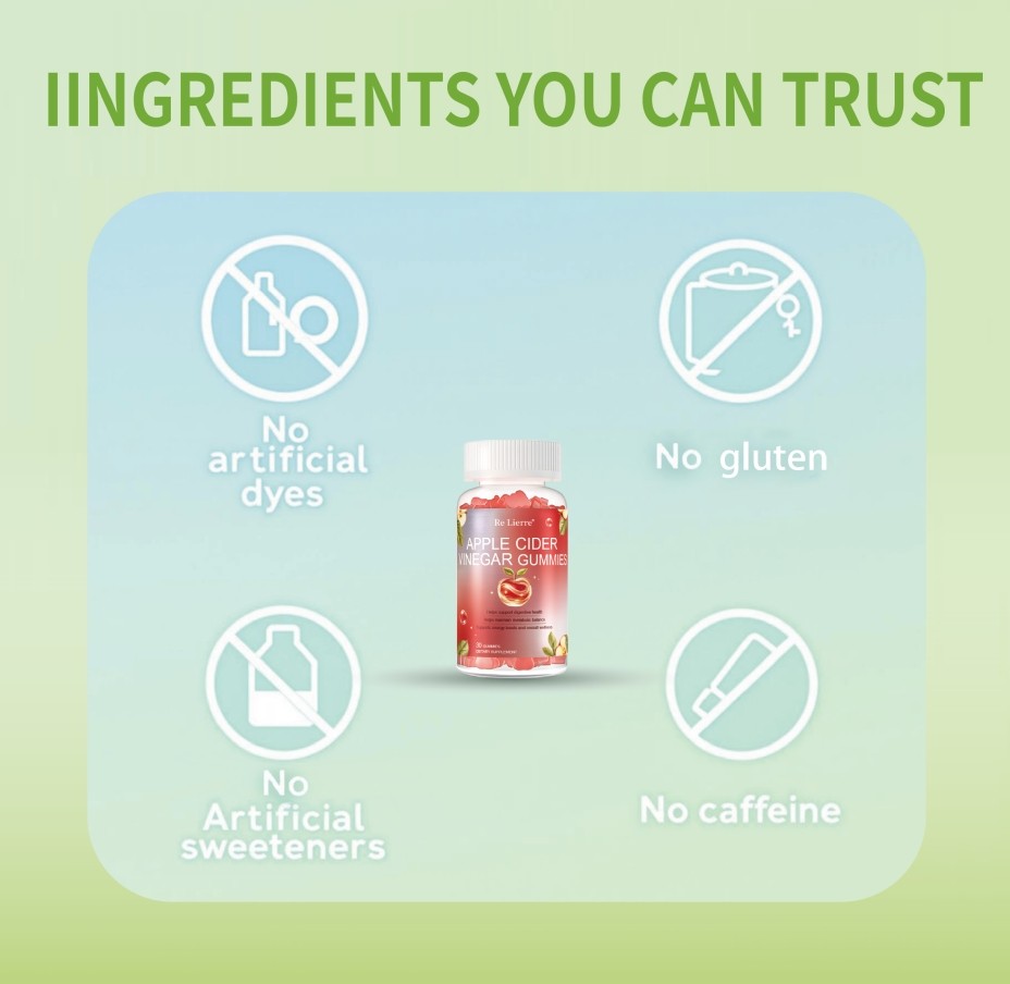 Apple Cider Vinegar Gummies Grapefruit Flavor ACV Supplement 30 Count