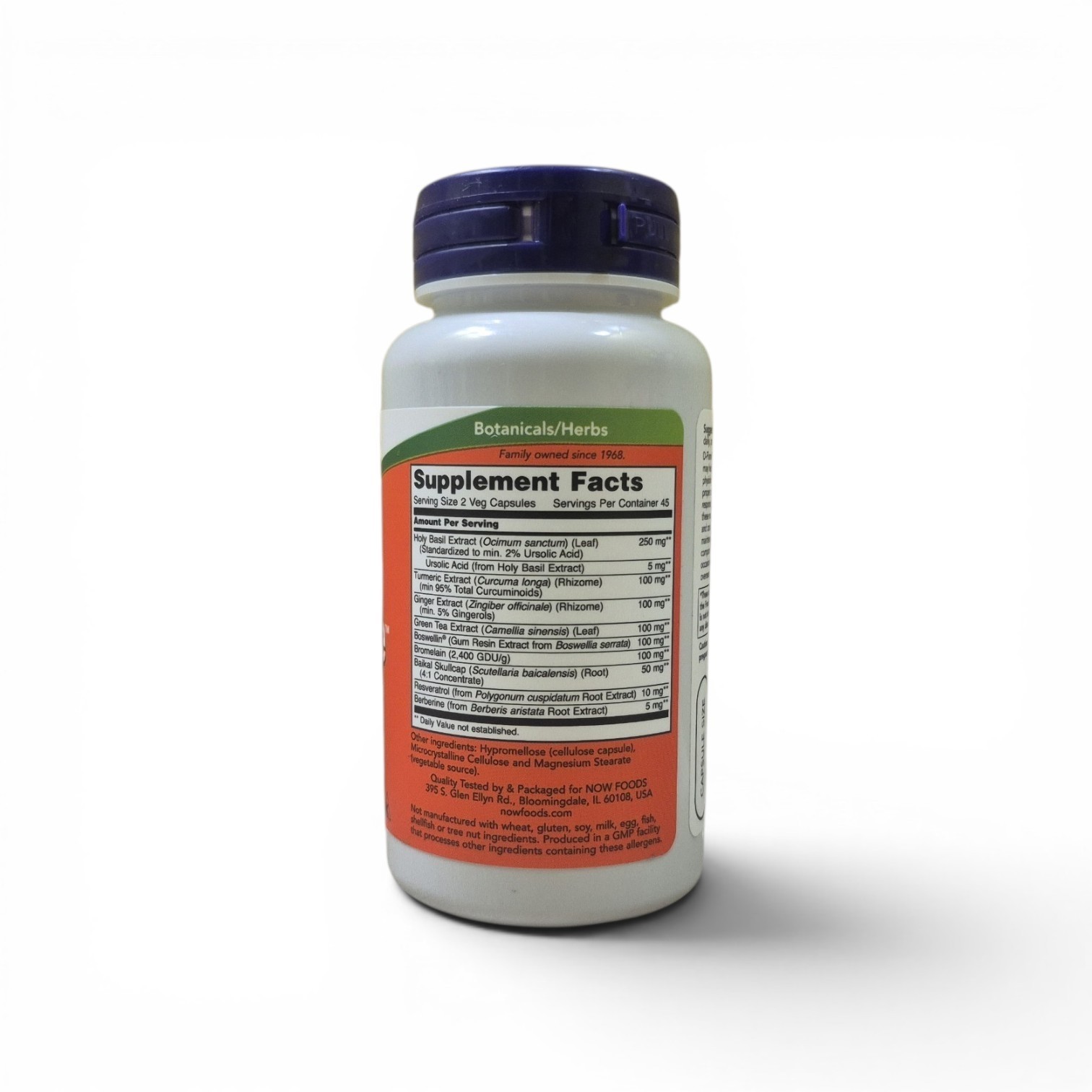 NOW FOODS D-Flame 90 Veg Capsules Exp 04/2027