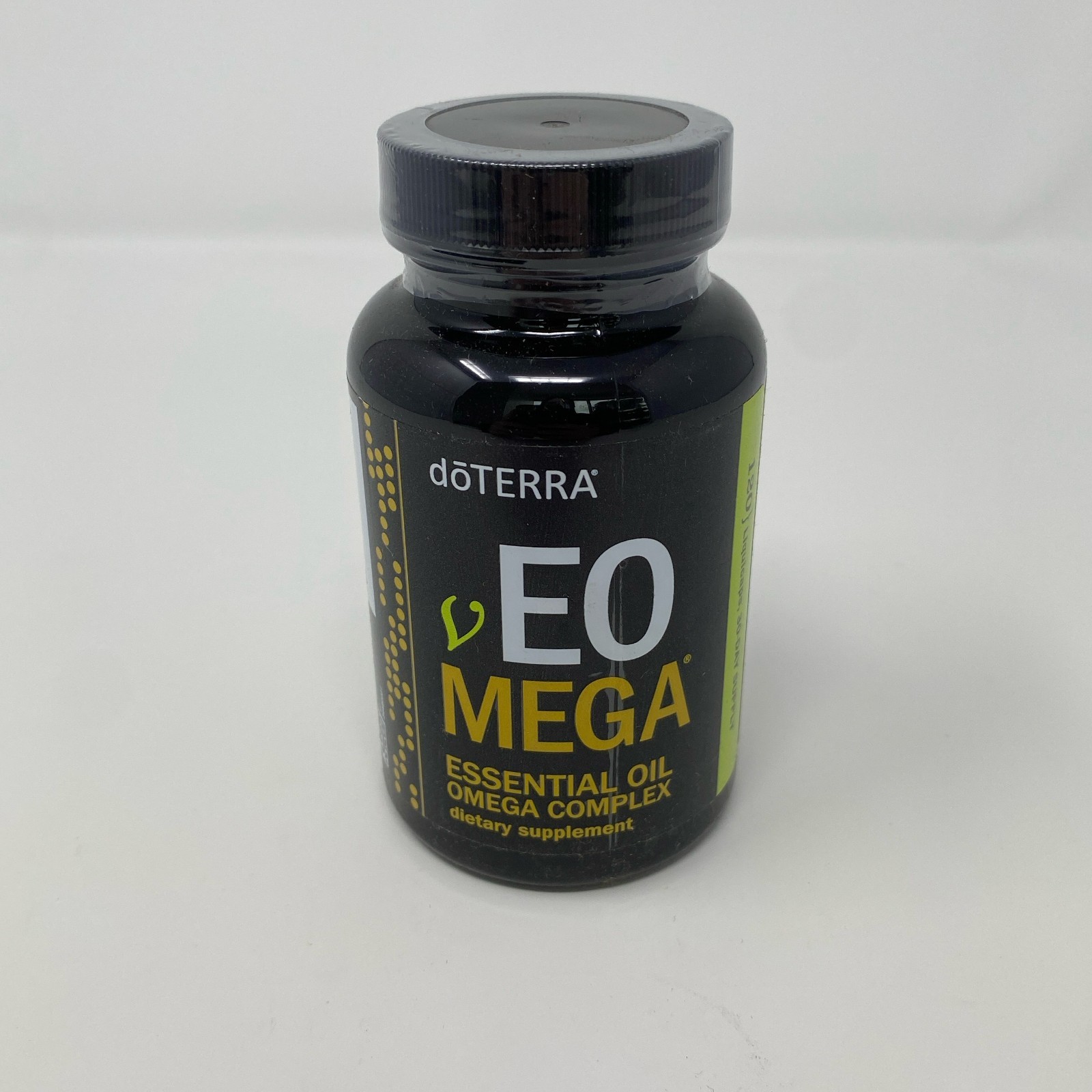 doTERRA xEO Mega Omega Complex 120 Softgels – Black Bottle