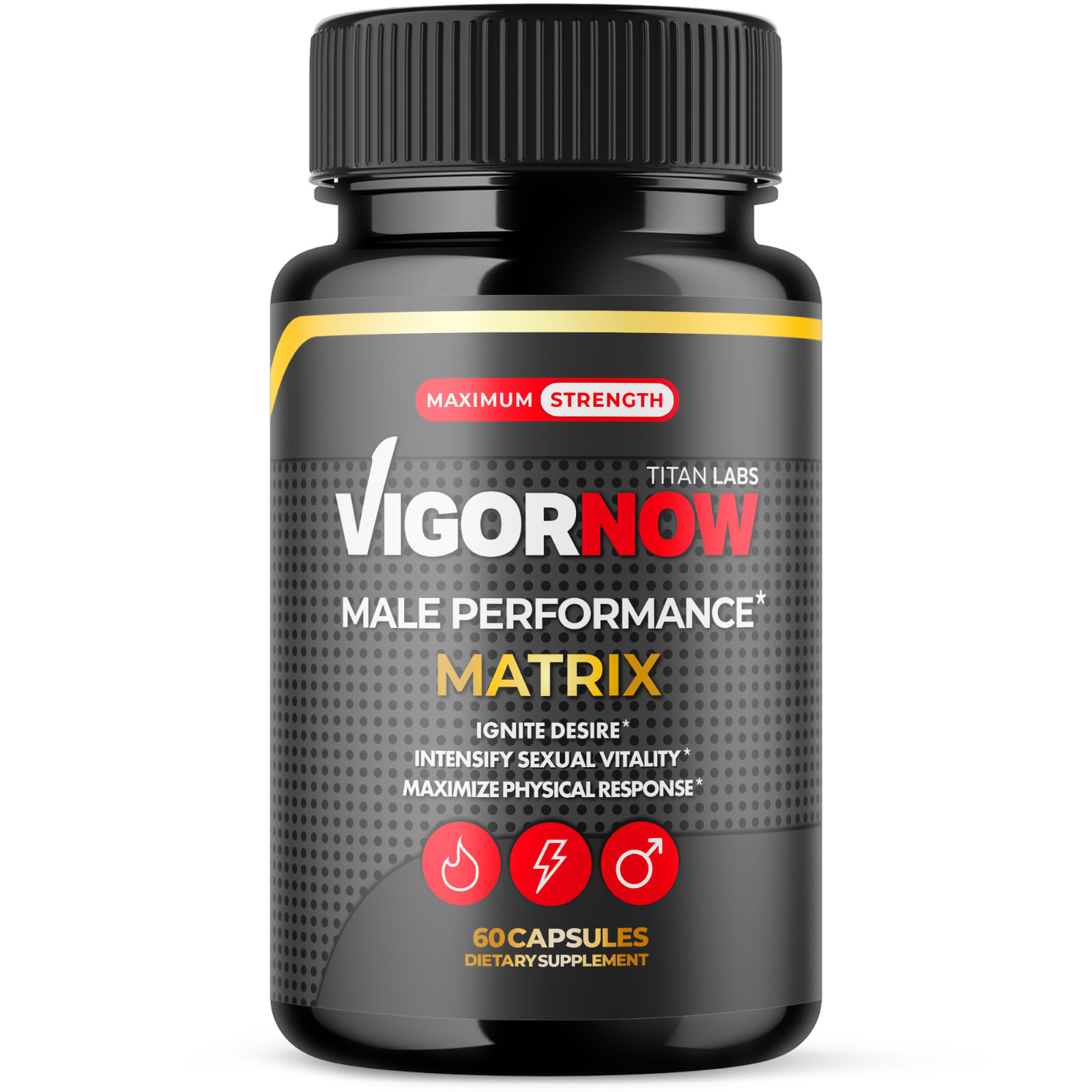(1 Pack) Vigornow Advanced Male Health Support Supplement Vigor Now 60 Capsules