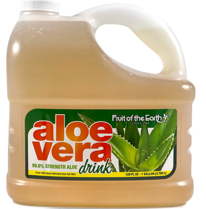 Fruit of the Earth Health & Wellness Aloe Vera Drink, 128 fluid ounces