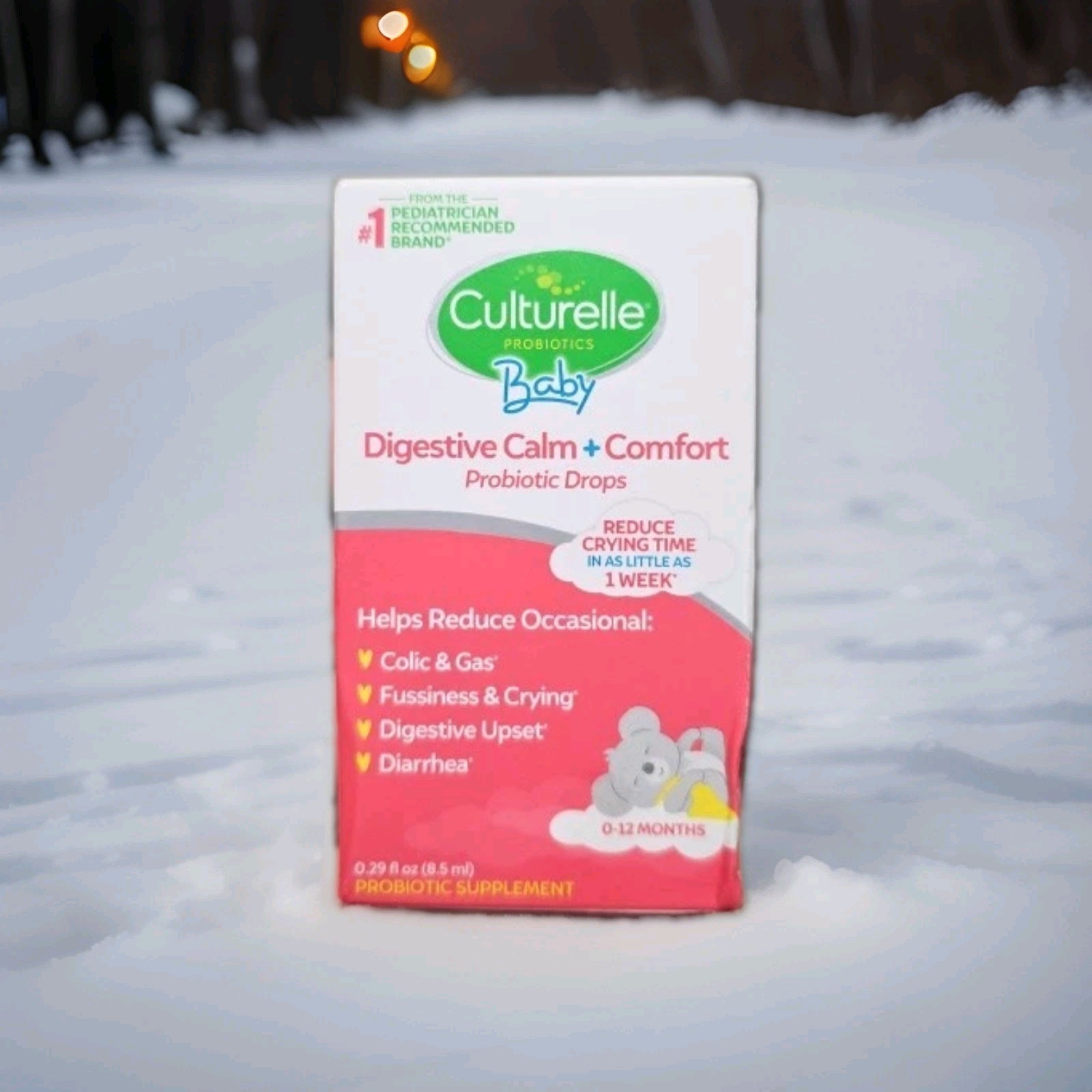 Culturelle Baby Digestive Calm & Comfort Probiotic 0–12 Months Exp 10/27